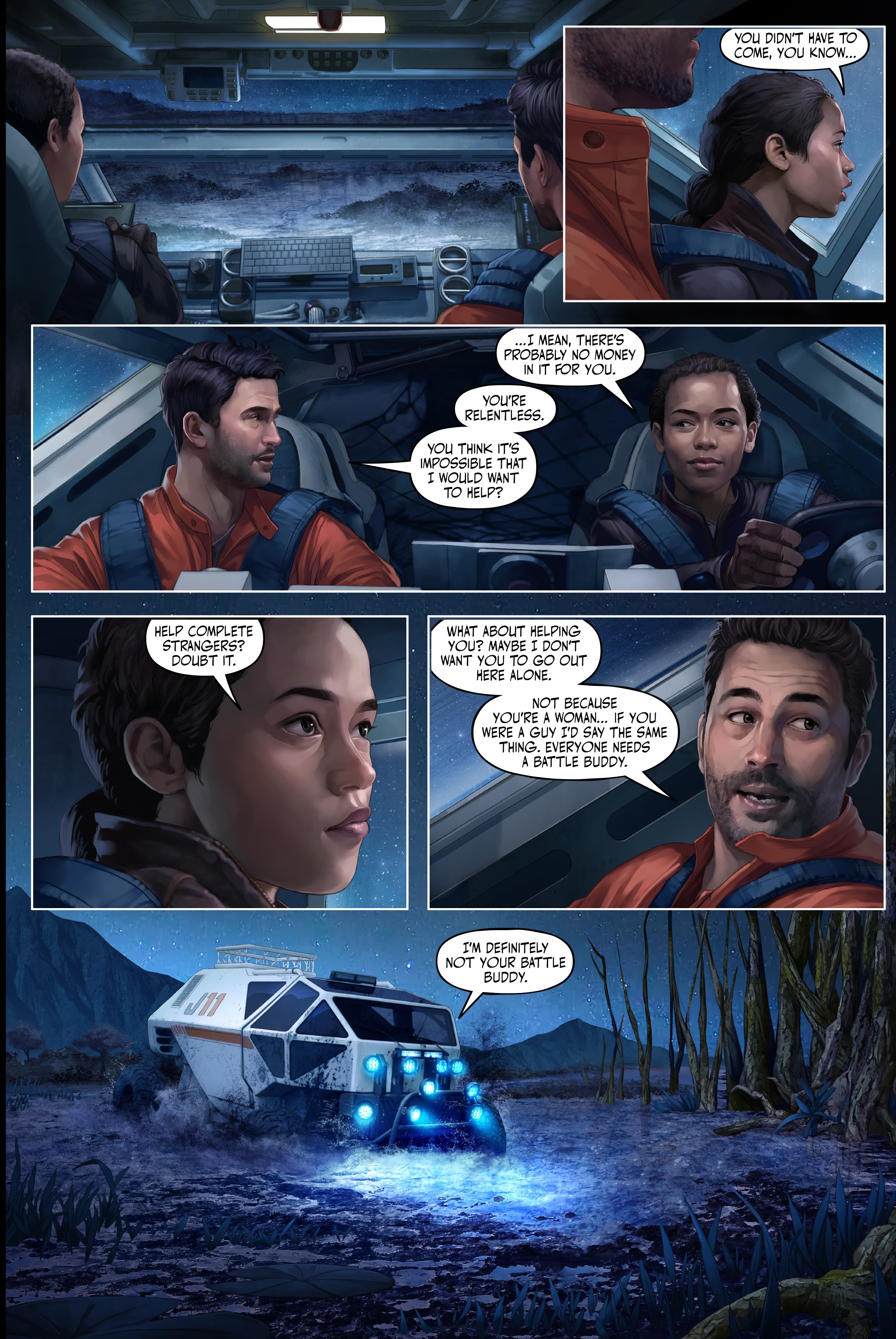 Read online Lost in Space: Countdown to Danger comic -  Issue #3 - 9