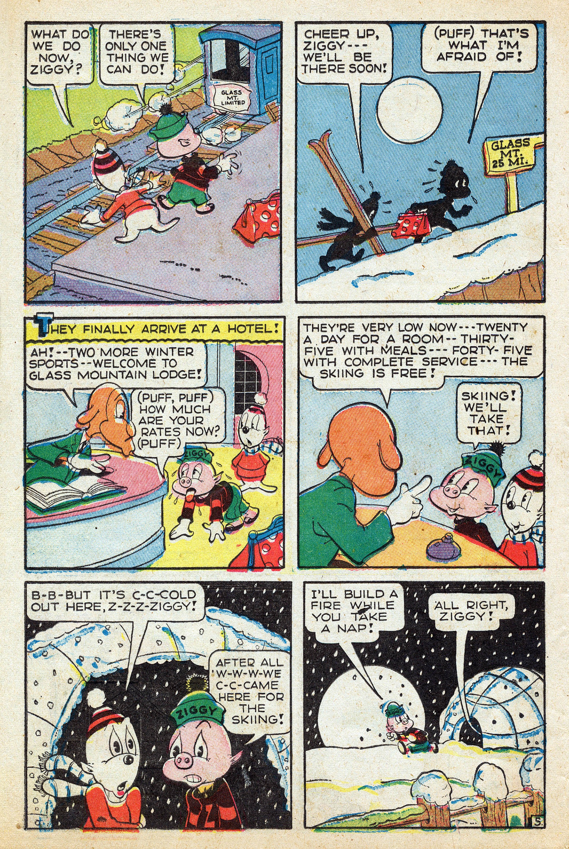 Read online Ziggy Pig-Silly Seal Comics (1944) comic -  Issue #1 - 36