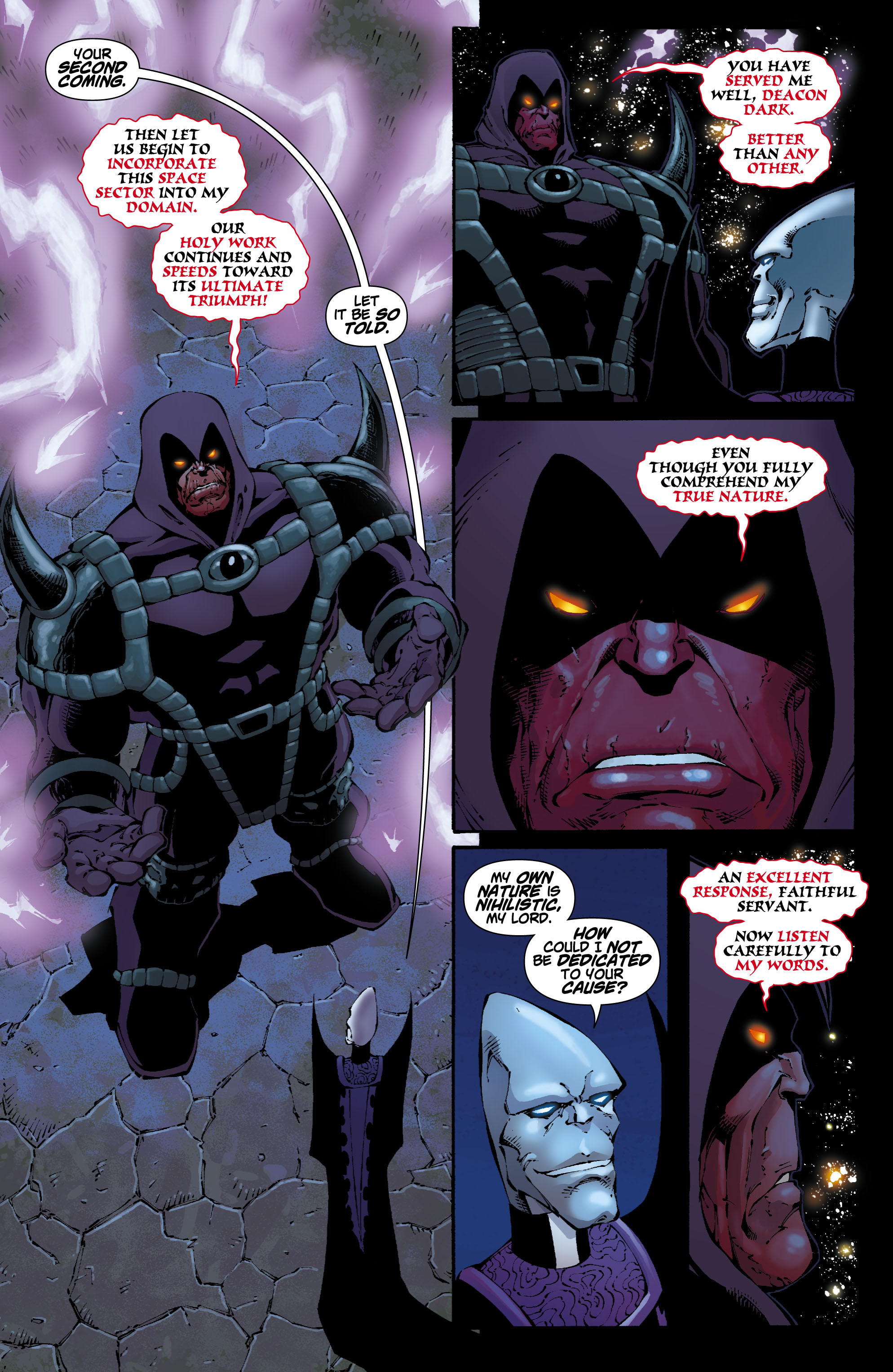 Read online Rann/Thanagar Holy War comic -  Issue #6 - 10