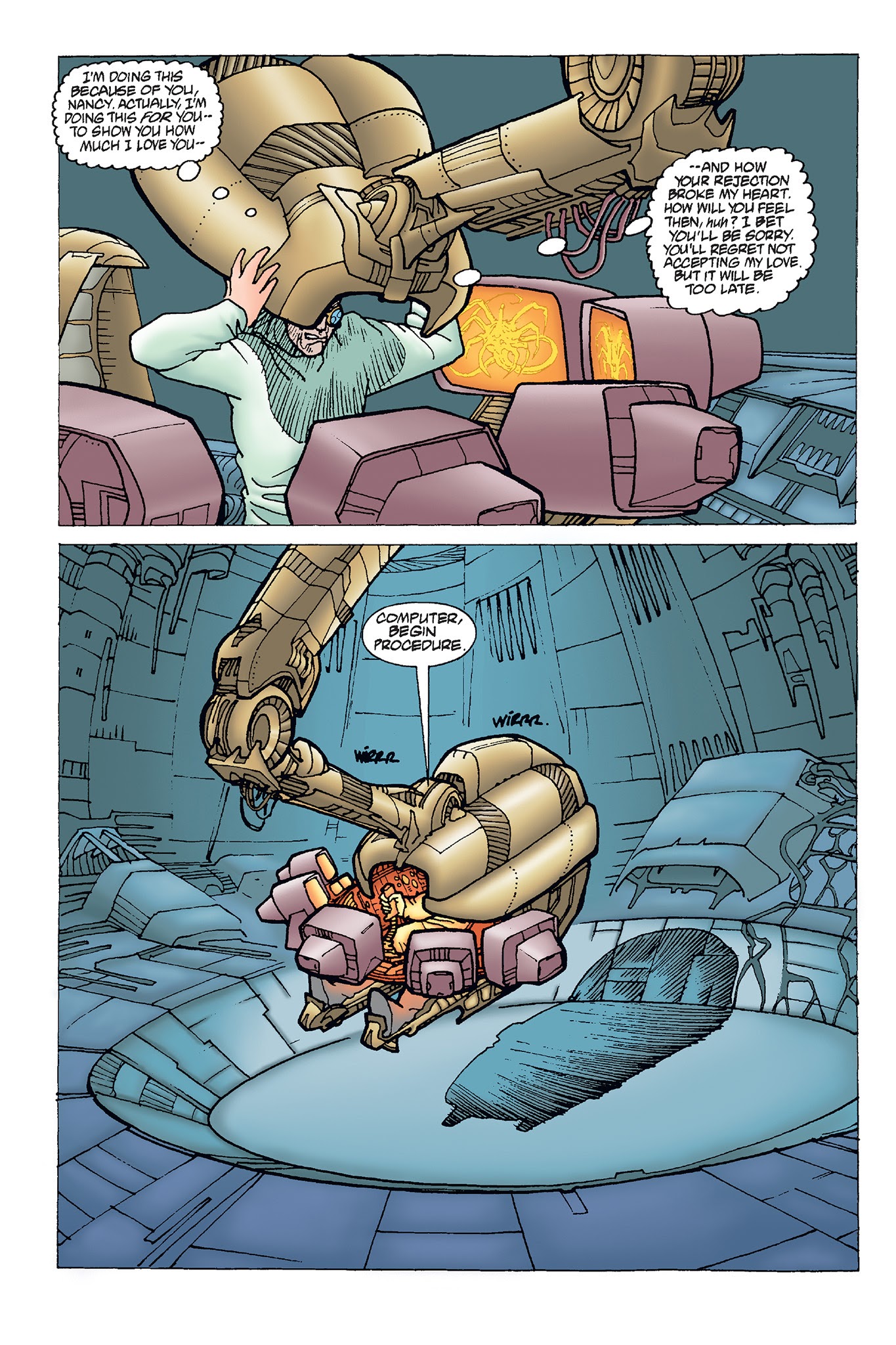 Read online Aliens: Lovesick comic -  Issue # Full - 7