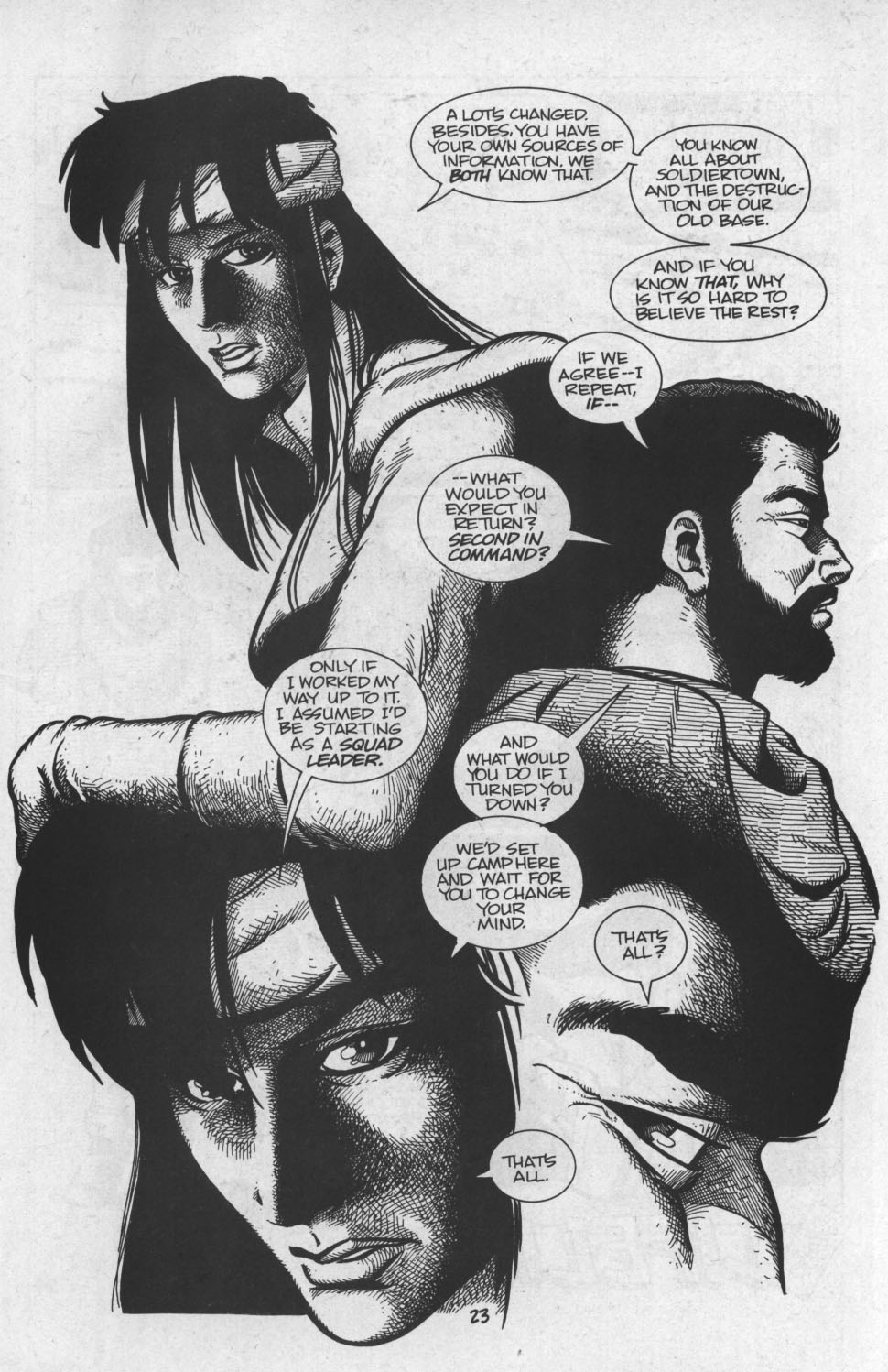 Read online Robotech: Invid War comic -  Issue #16 - 25