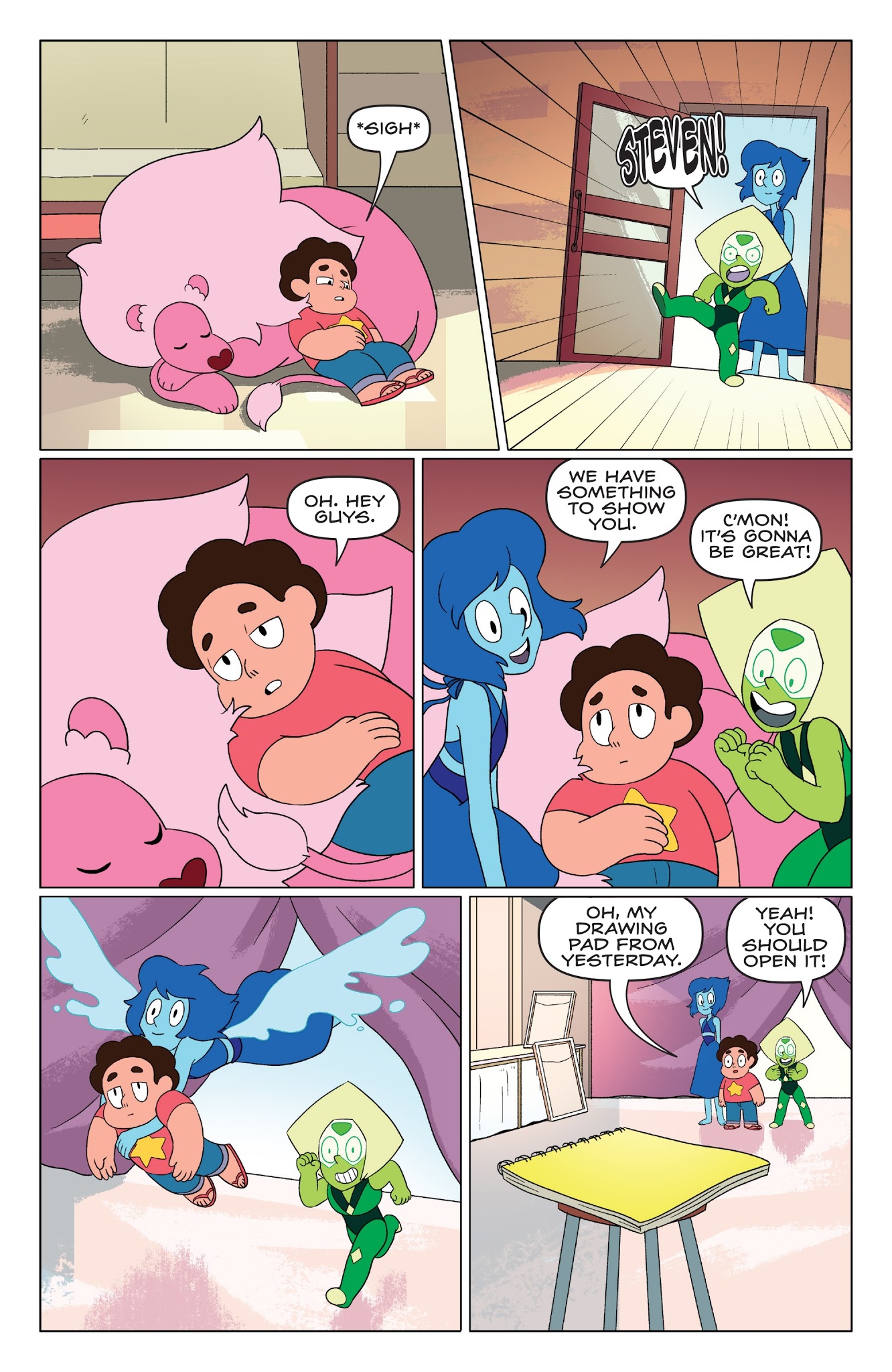 Read online Steven Universe Ongoing comic -  Issue #9 - 22