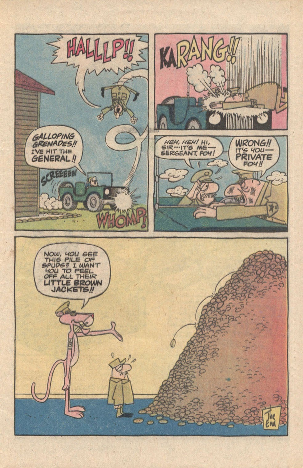 Read online The Pink Panther (1971) comic -  Issue #57 - 33