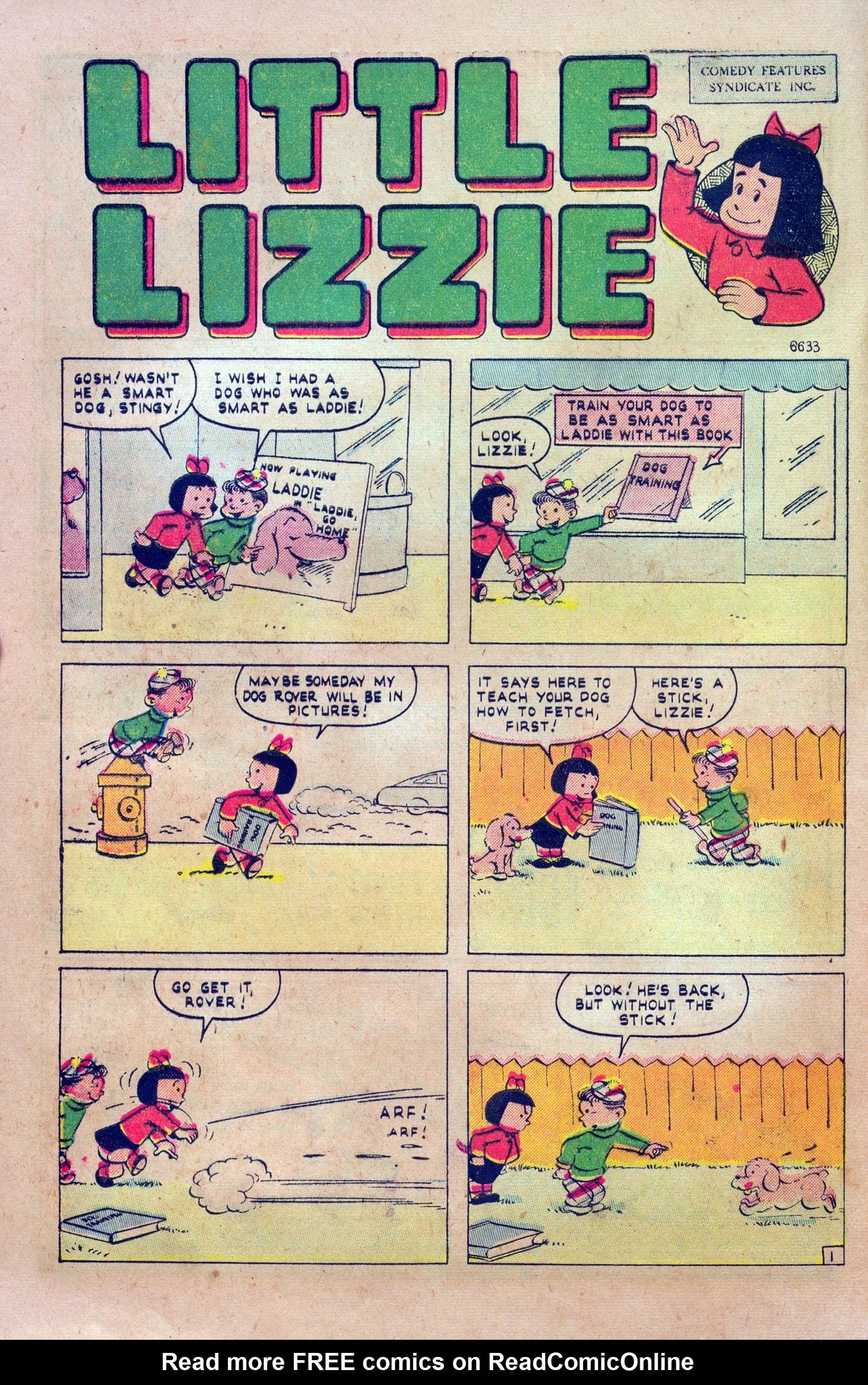 Read online Little Lizzie (1949) comic -  Issue #4 - 28