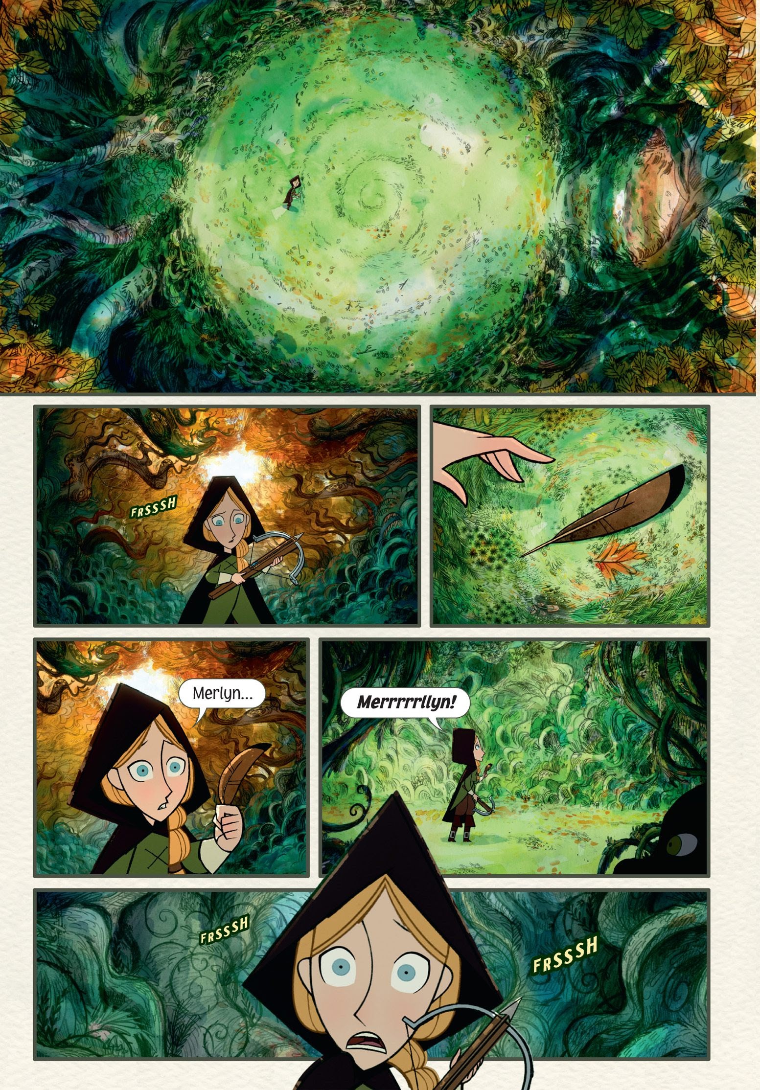 Read online Wolfwalkers: The Graphic Novel comic -  Issue # TPB (Part 1) - 69