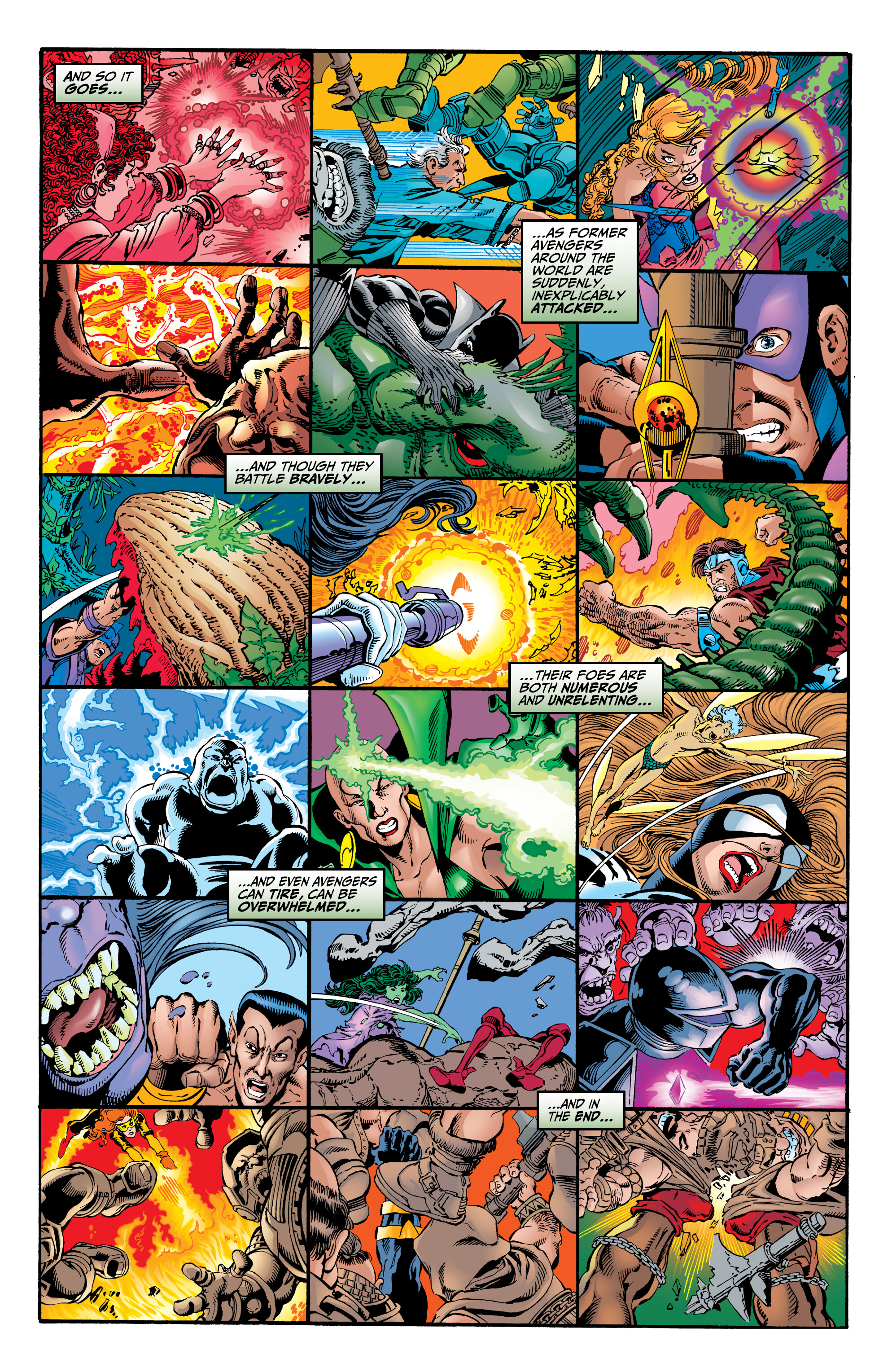 Read online Avengers By Kurt Busiek & George Perez Omnibus comic -  Issue # TPB (Part 1) - 14