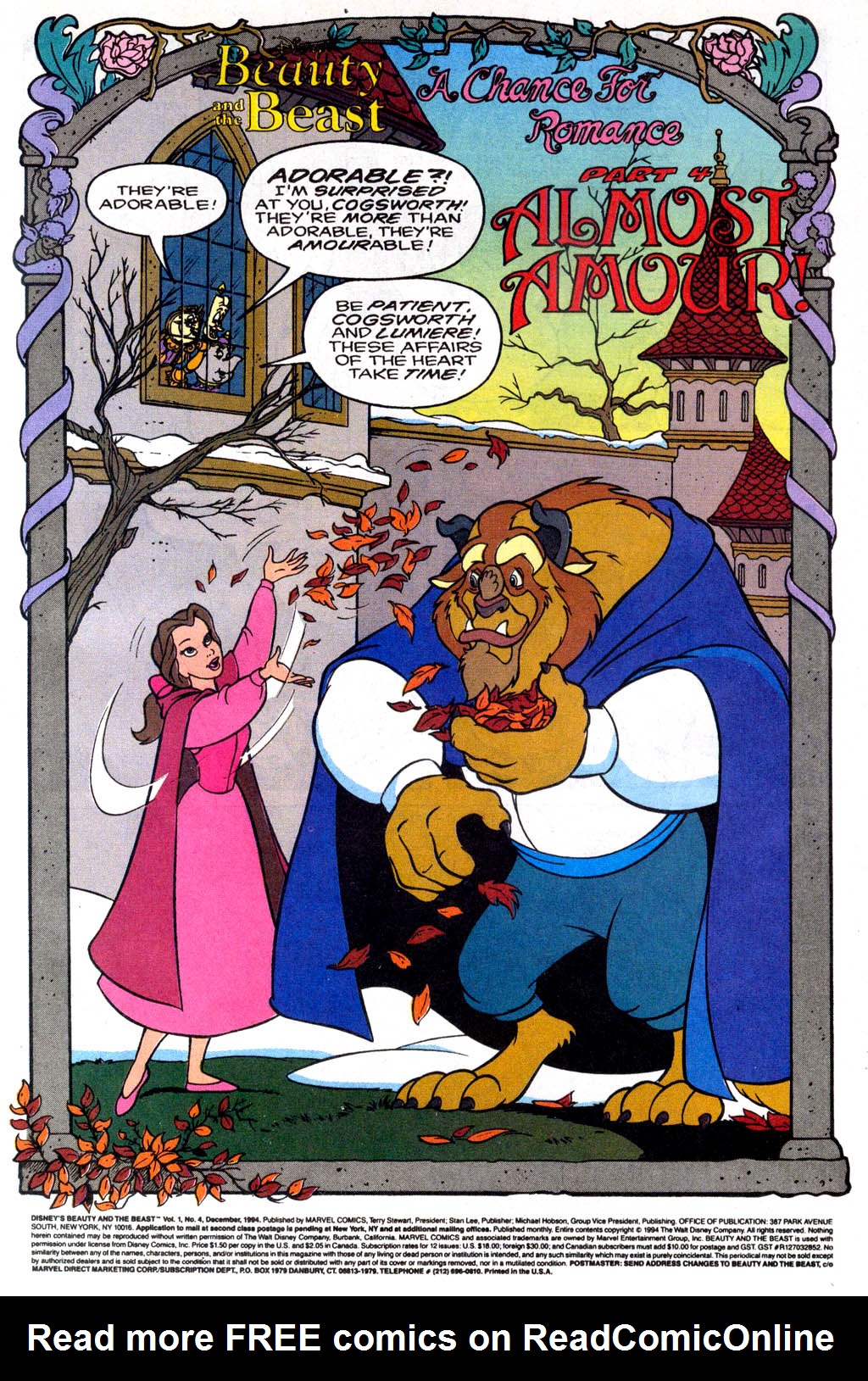 Read online Disney's Beauty and the Beast comic -  Issue #4 - 2