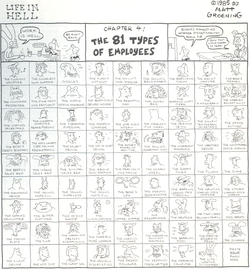 Read online Life In Hell comic -  Issue # TPB Work Is Hell - 7