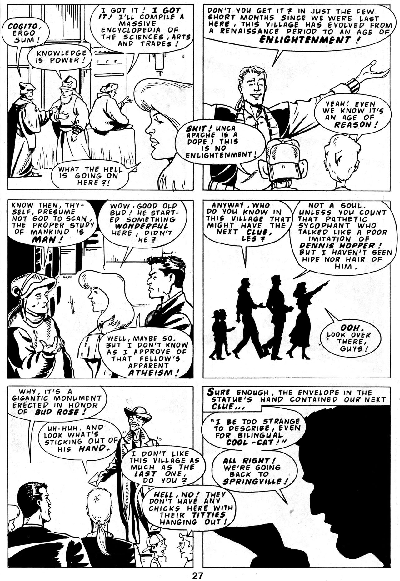 Read online The Trouble With Girls: Christmas Special comic -  Issue # Full - 29