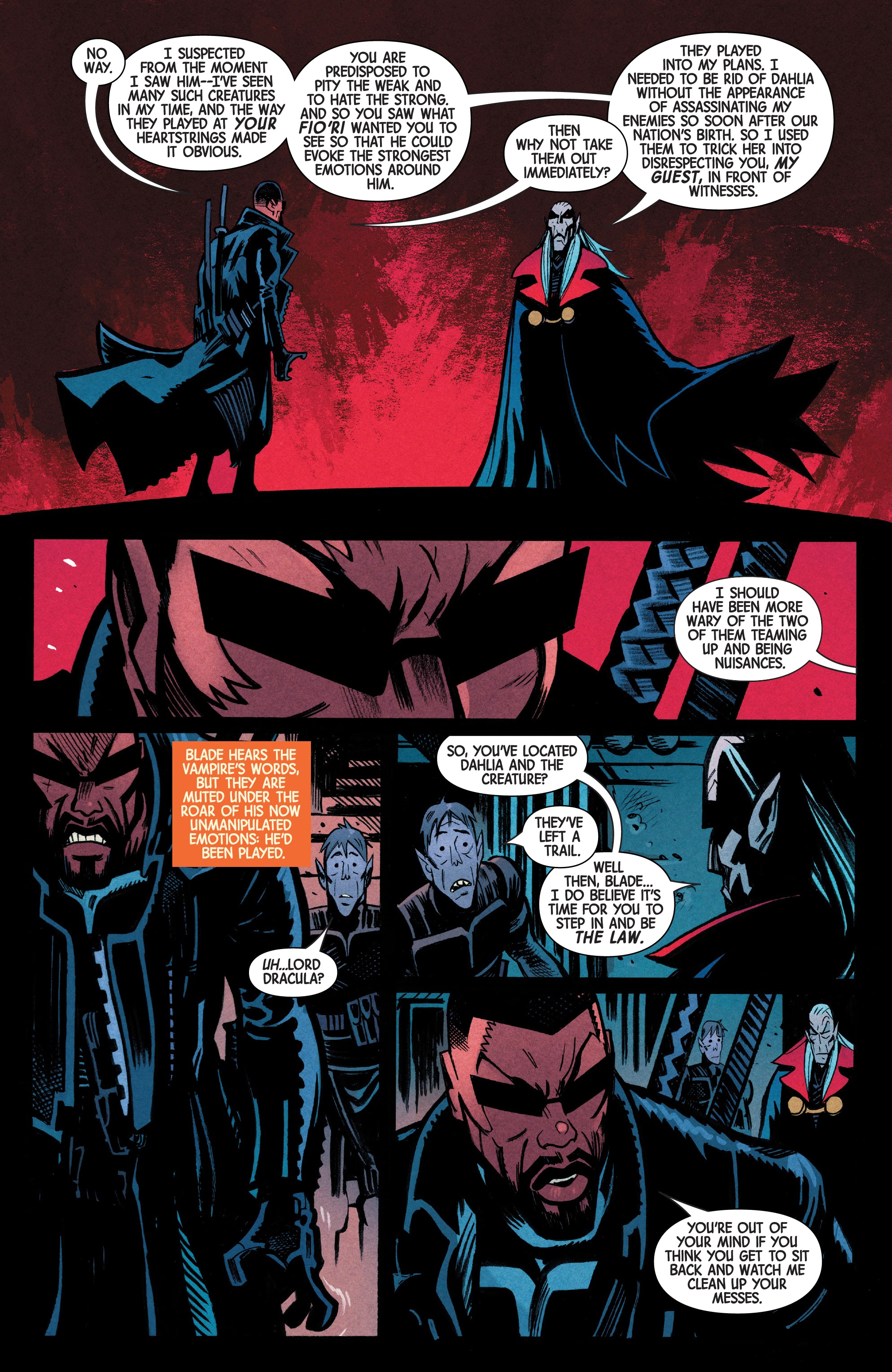 Read online Death of Doctor Strange: One-Shots comic -  Issue # Blade - 22