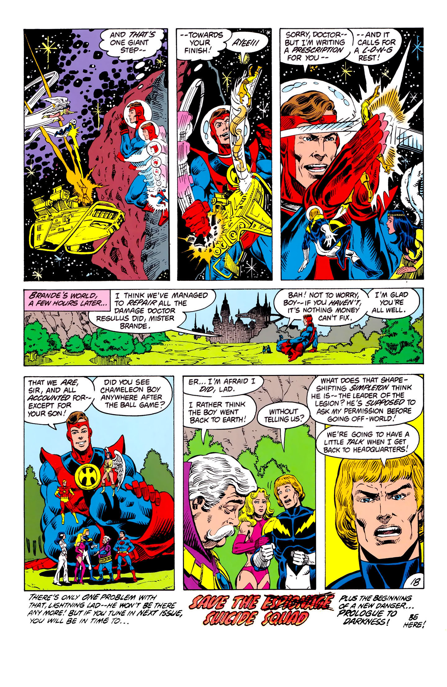Read online Legion of Super-Heroes (1980) comic -  Issue #286 - 19
