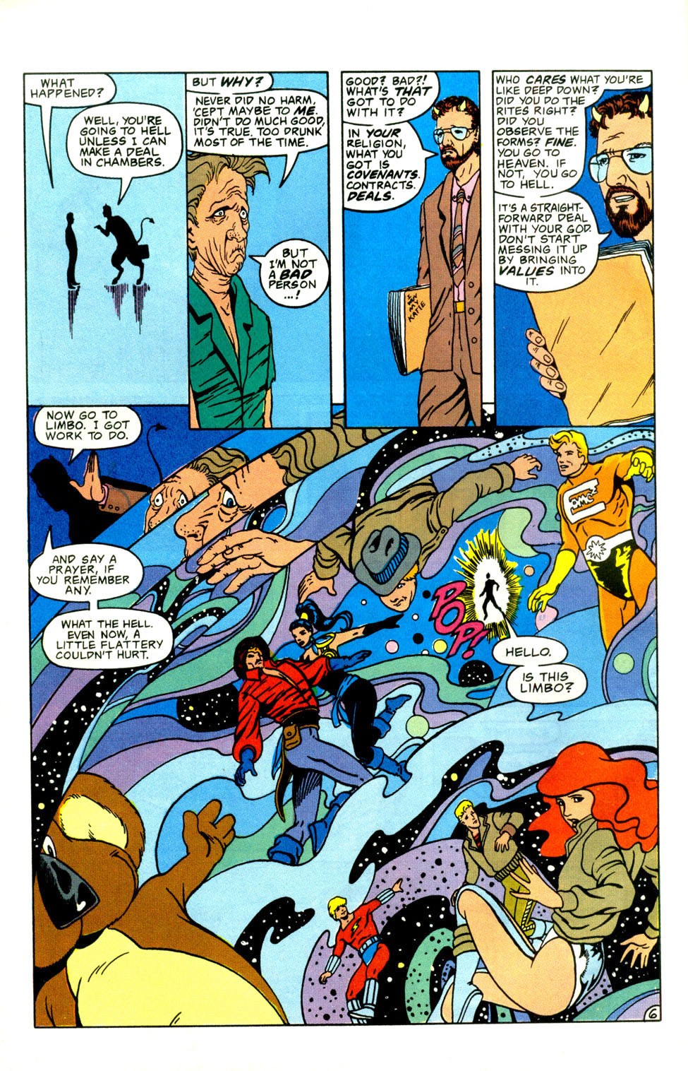 Read online Grimjack comic -  Issue #27 - 29