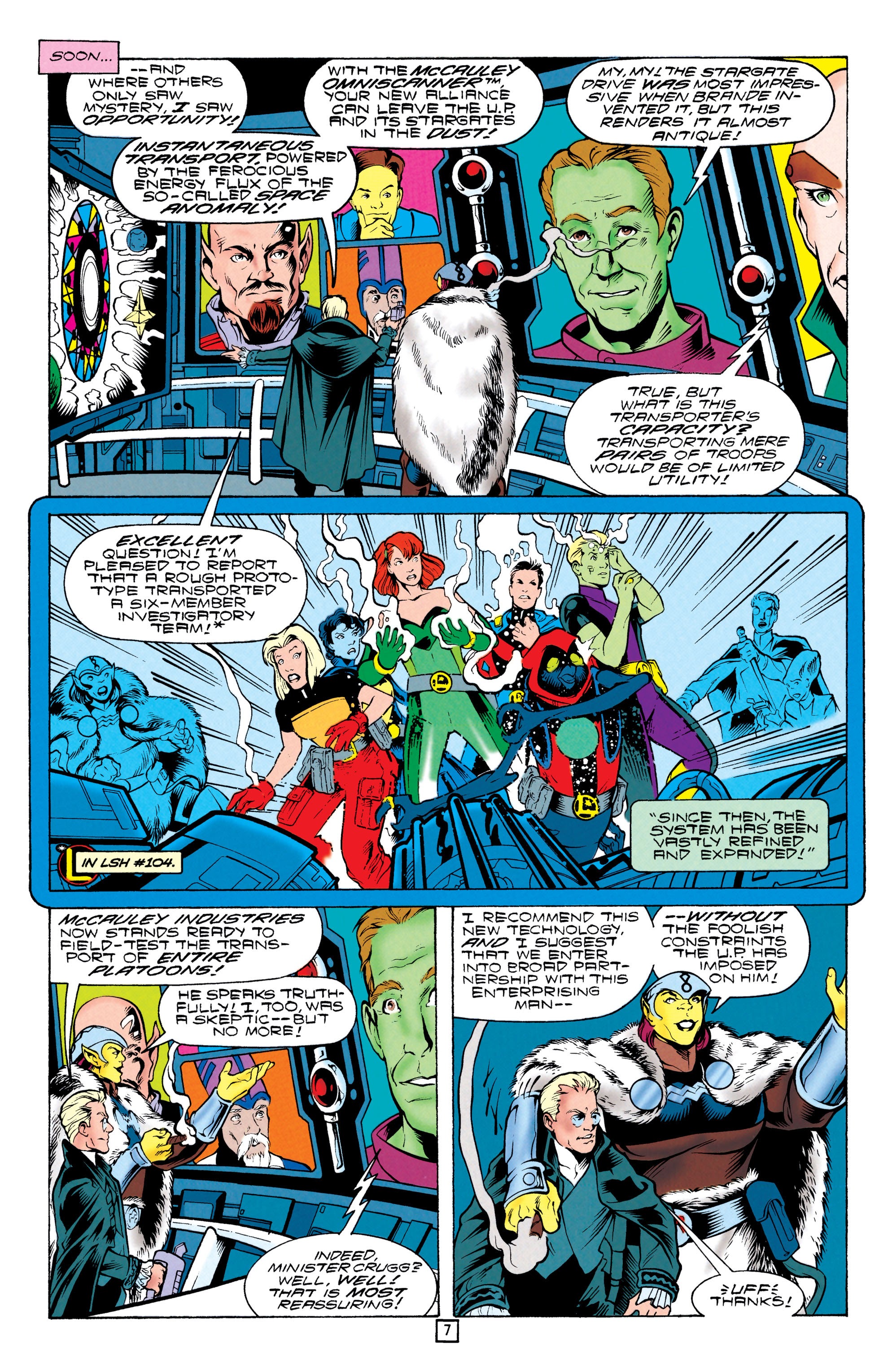 Read online Legionnaires comic -  Issue #62 - 8