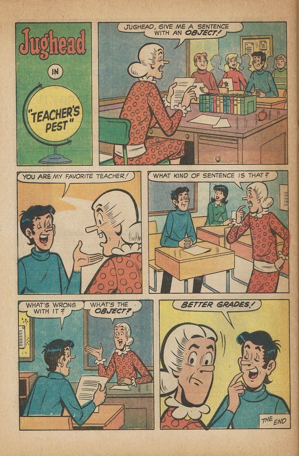 Read online Jughead's Jokes comic -  Issue #29 - 46