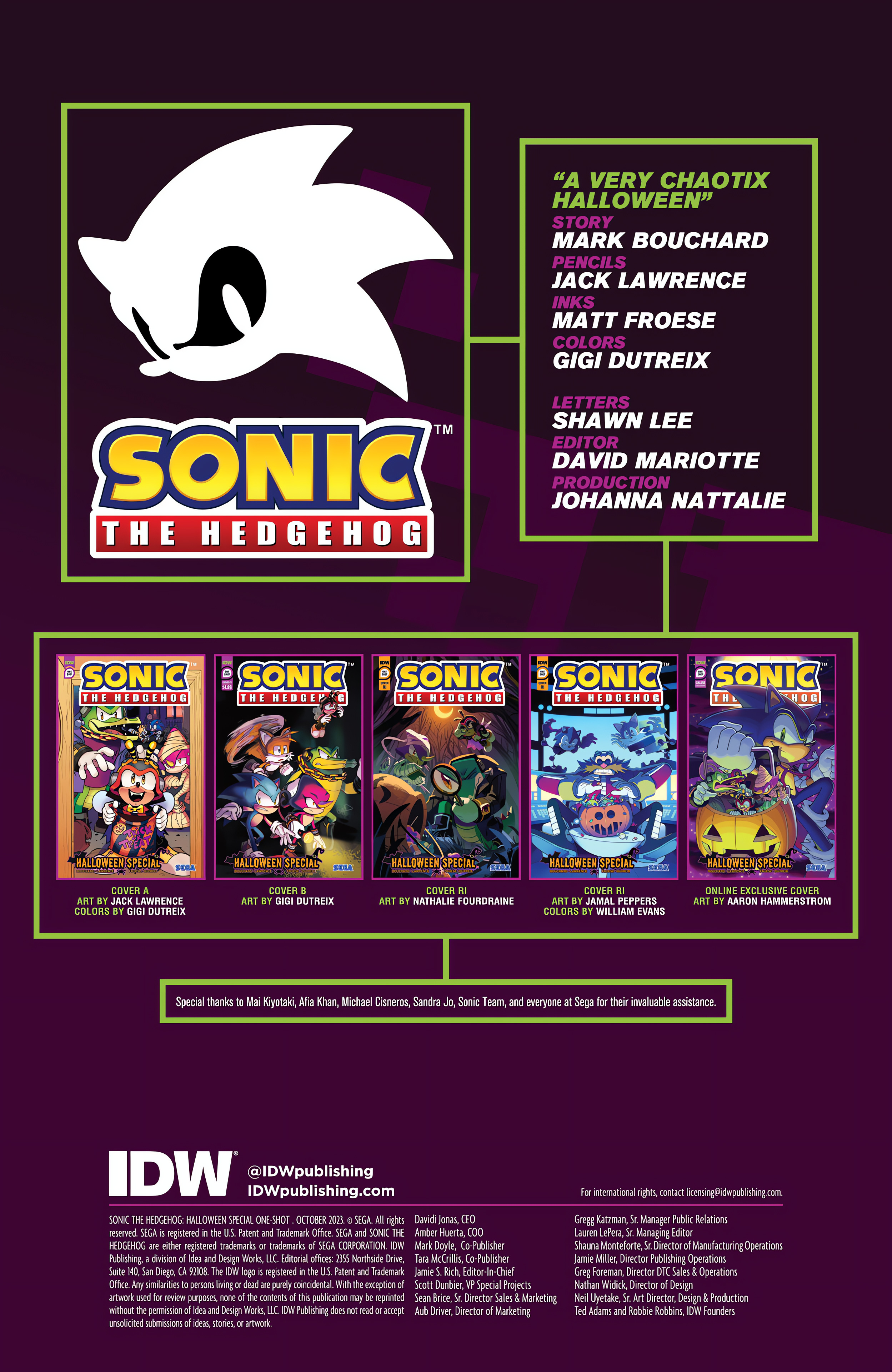 Read online Sonic the Hedgehog (2018) comic -  Issue # _Halloween Special - 2