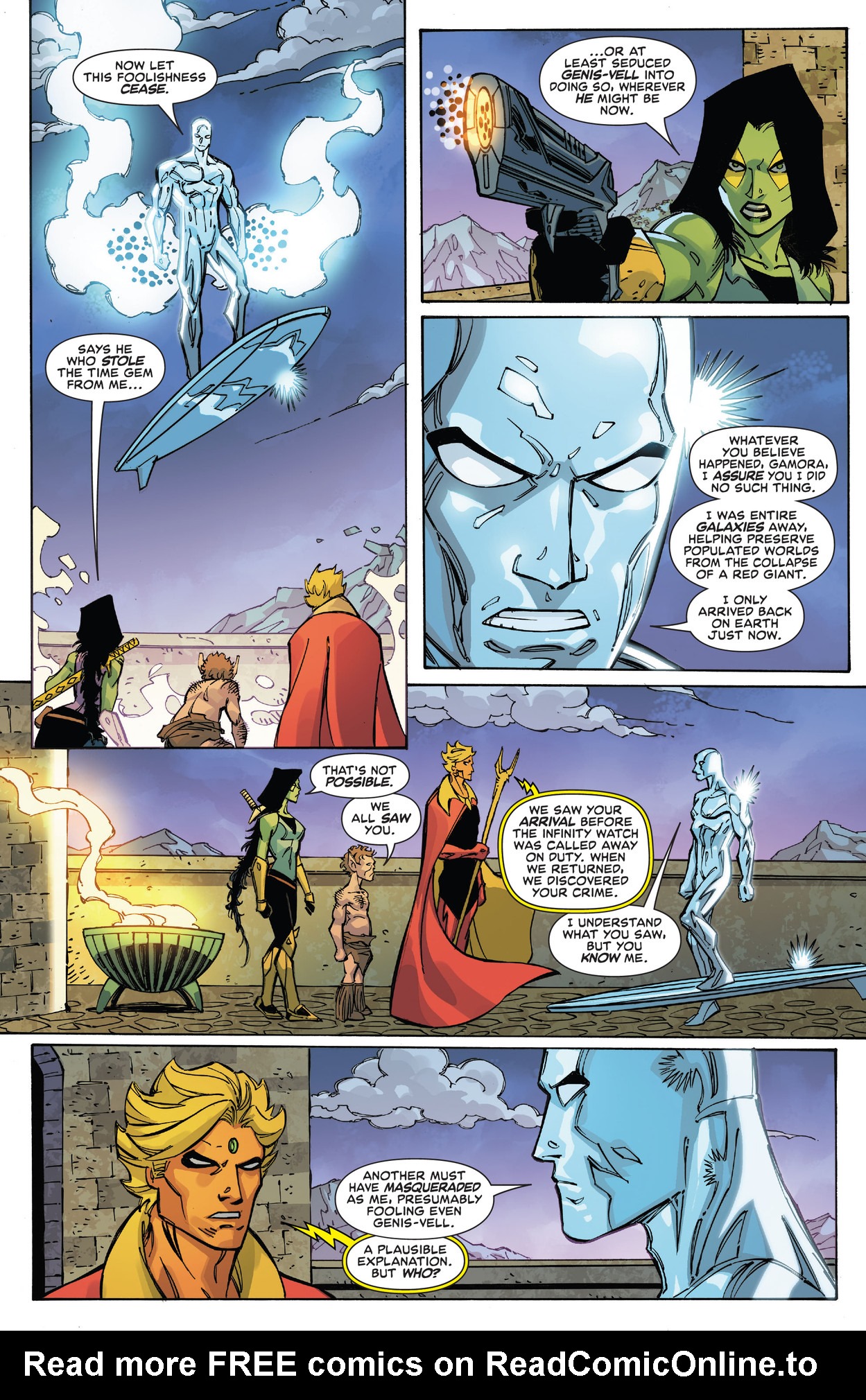 Read online Silver Surfer: Rebirth Legacy comic -  Issue #2 - 7