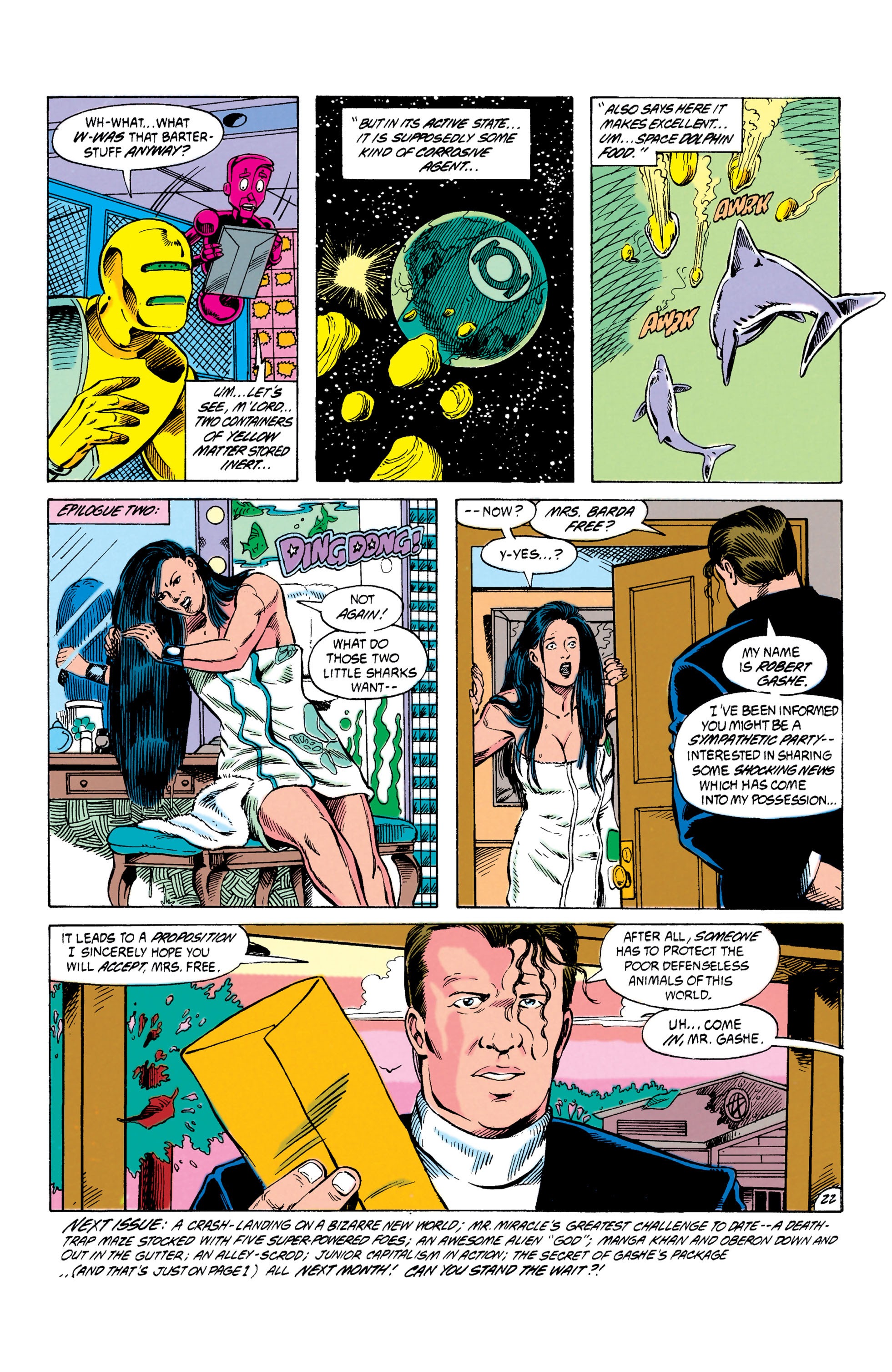 Read online Mister Miracle (1989) comic -  Issue #14 - 23