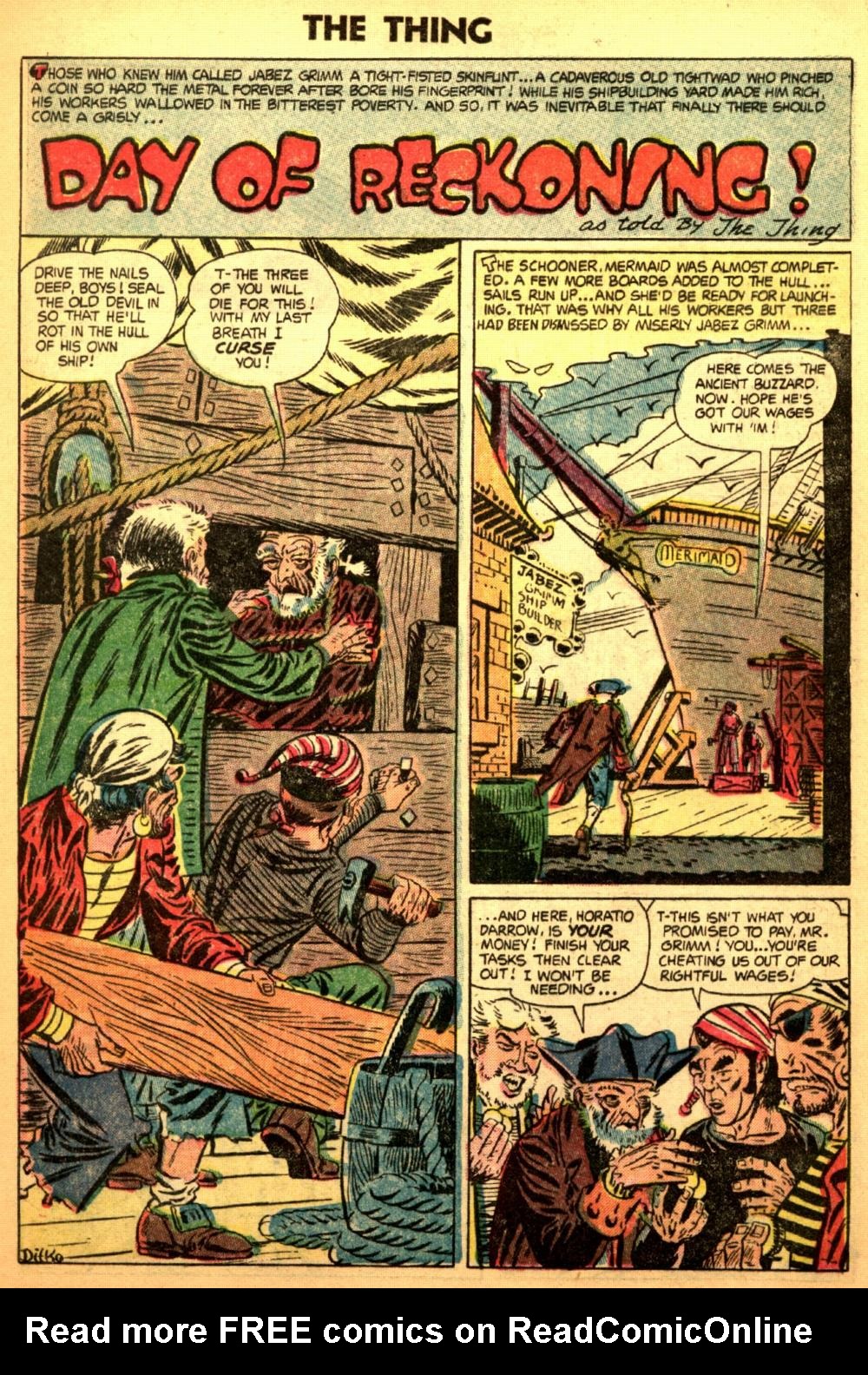 Read online The Thing! (1952) comic -  Issue #15 - 9