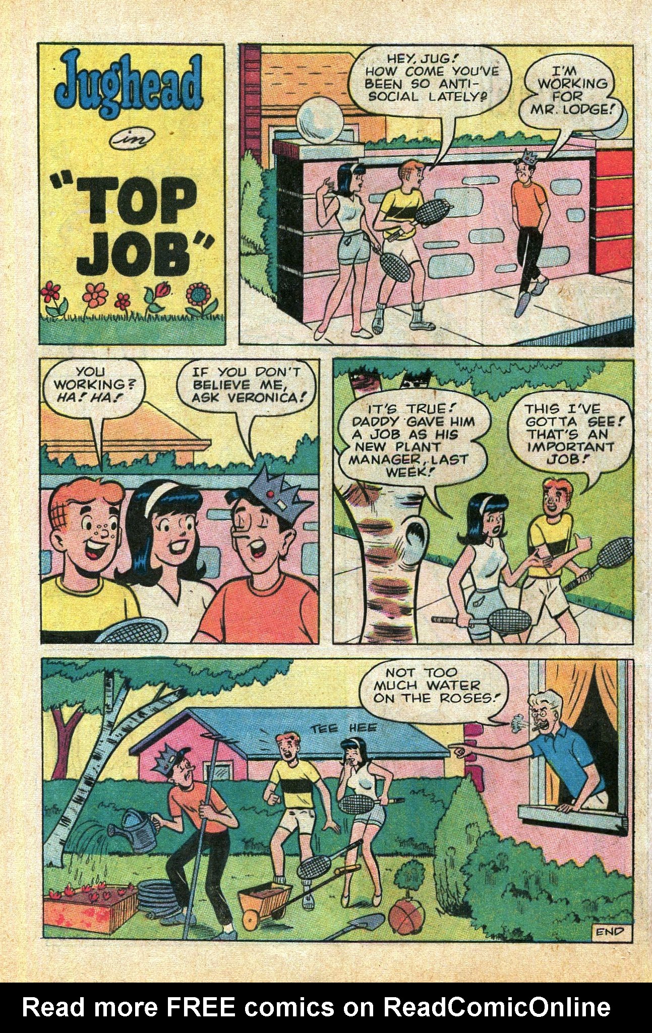 Read online Jughead's Jokes comic -  Issue #20 - 14
