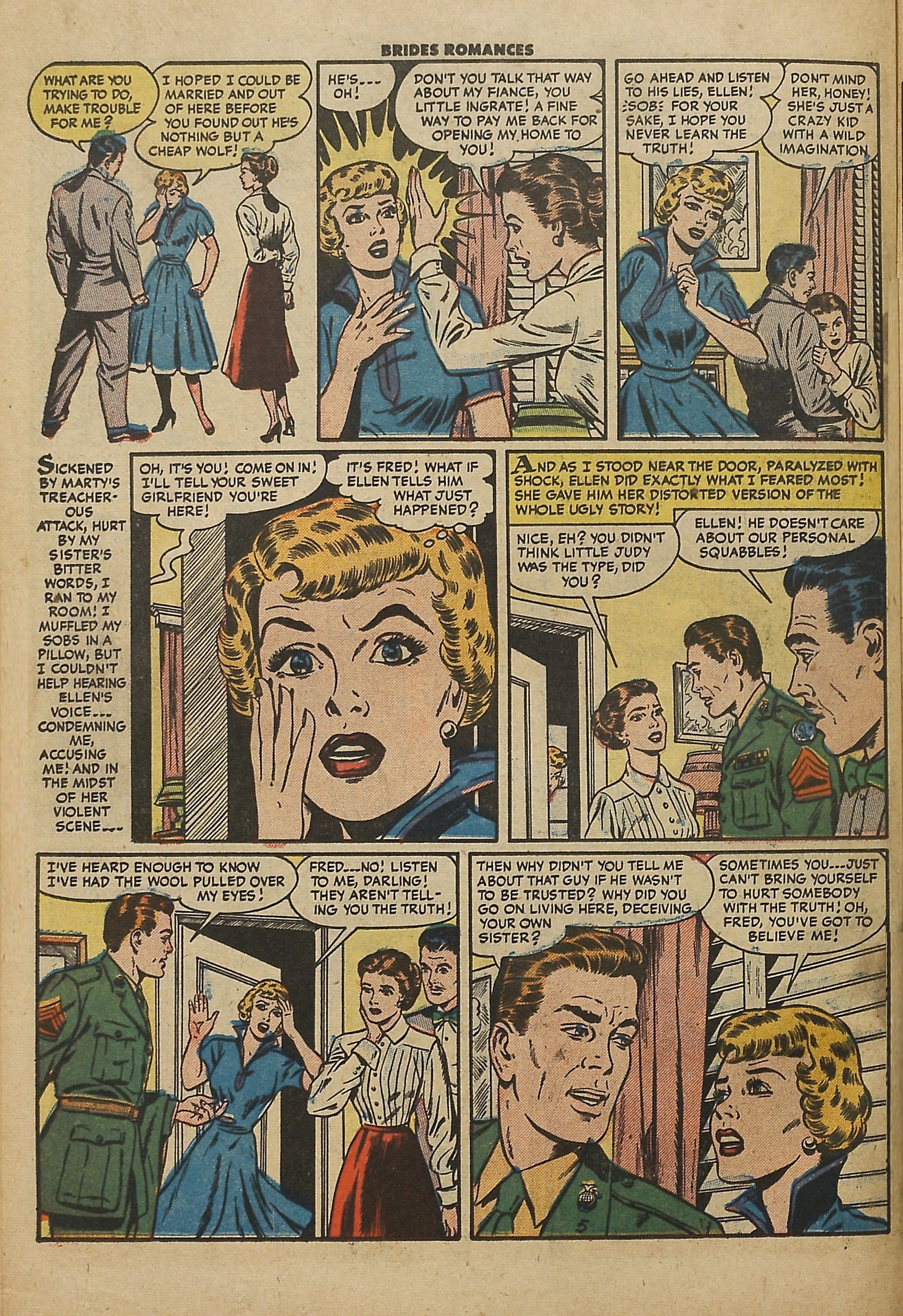 Read online Brides Romances comic -  Issue #7 - 22