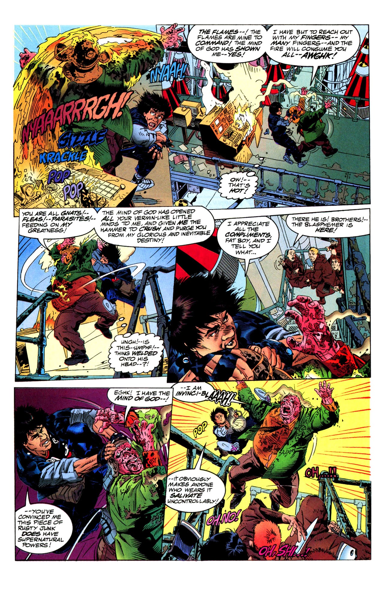 Read online Jackie Chan's Spartan X: The Armour of Heaven comic -  Issue #3 - 11