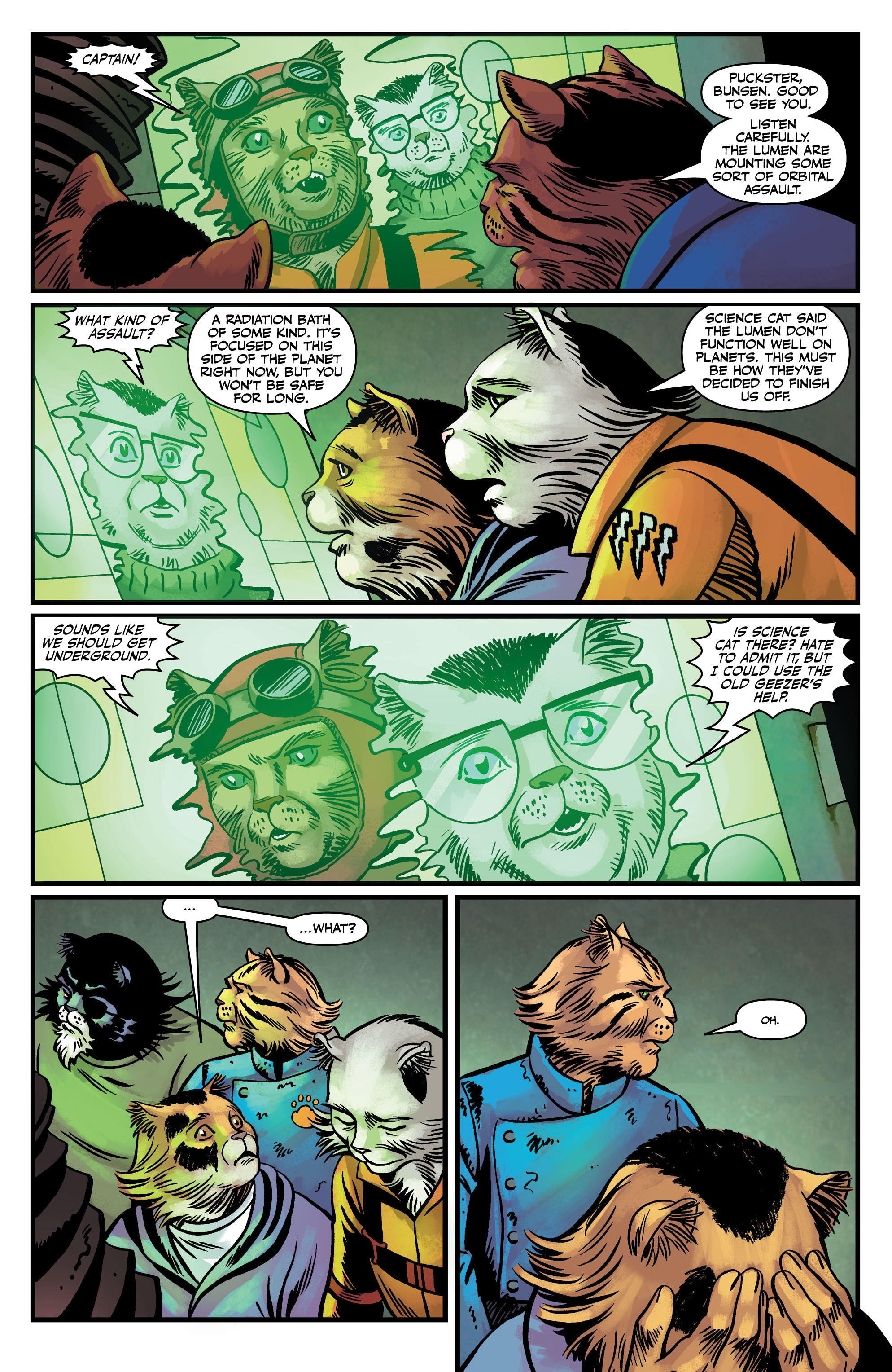 Read online Captain Ginger Season 2 comic -  Issue #6 - 5