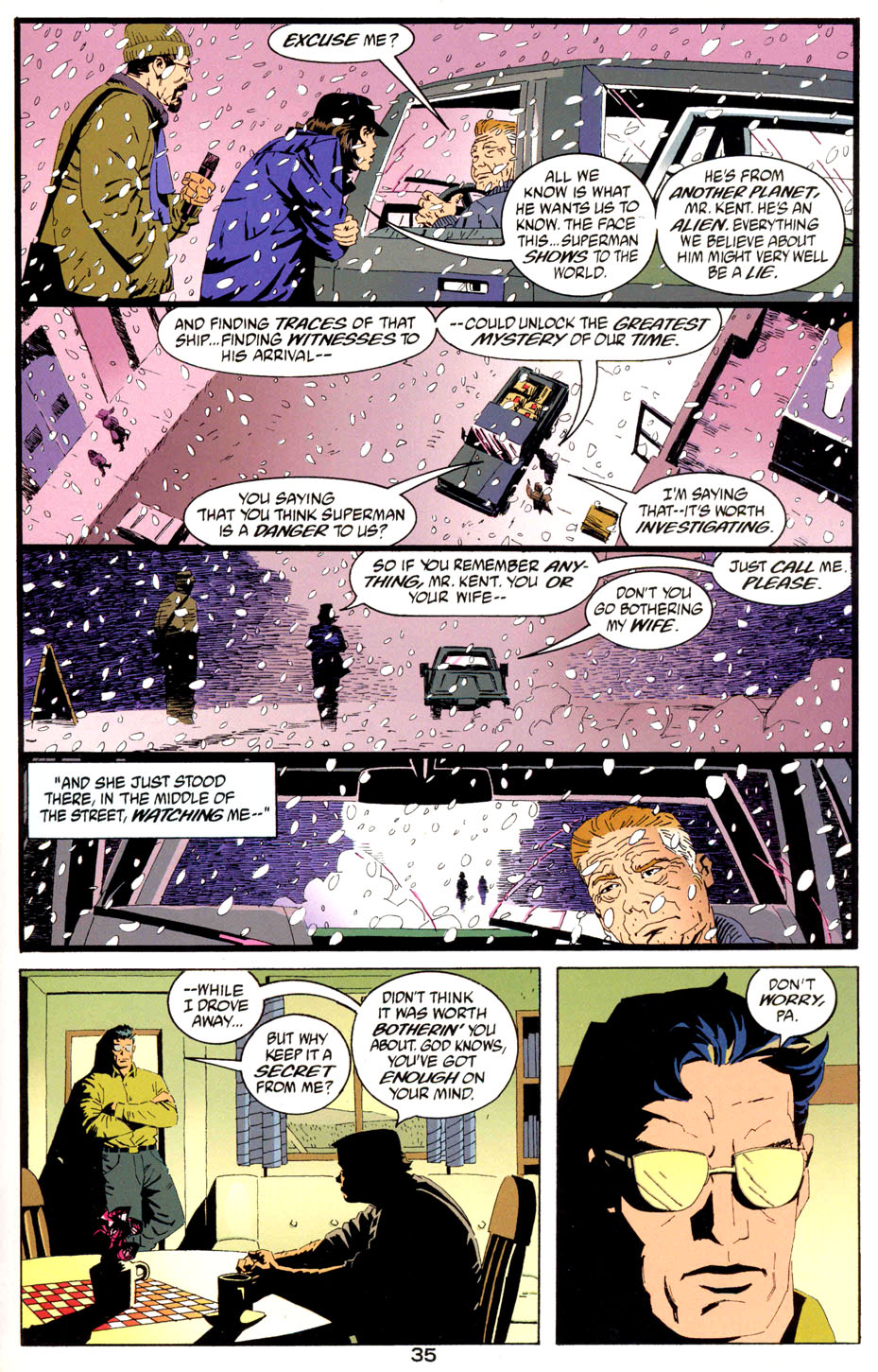 Read online Superman: The Kansas Sighting comic -  Issue #1 - 37