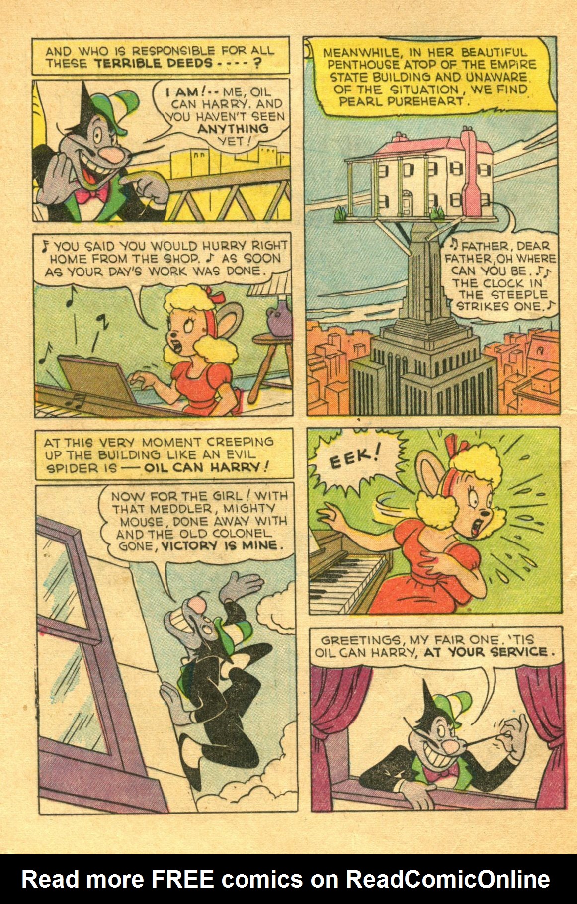 Read online Paul Terry's Mighty Mouse Comics comic -  Issue #8 - 4