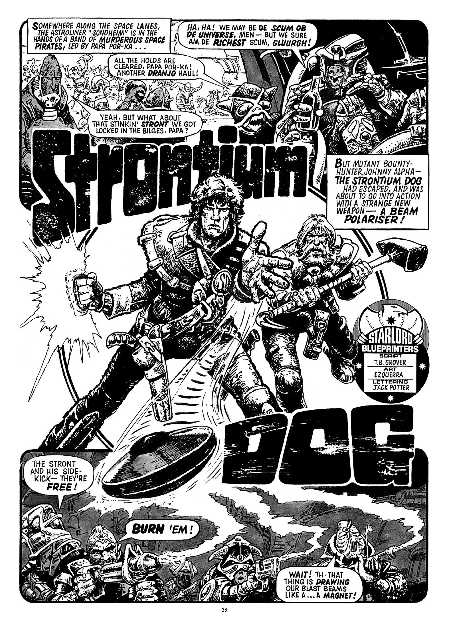 Read online Strontium Dog Search and Destroy: The Starlord Years comic -  Issue # TPB - 26