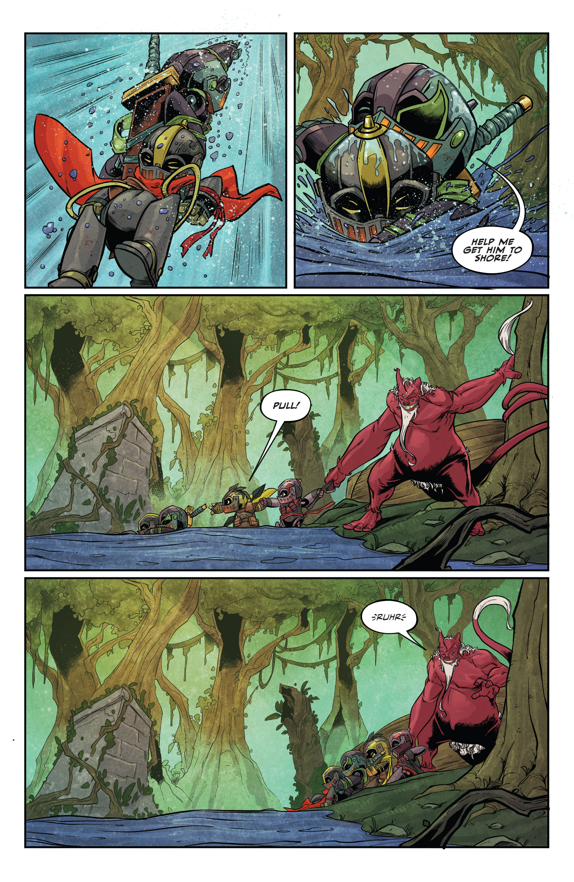 Read online Canto II: The Hollow Men comic -  Issue #3 - 5