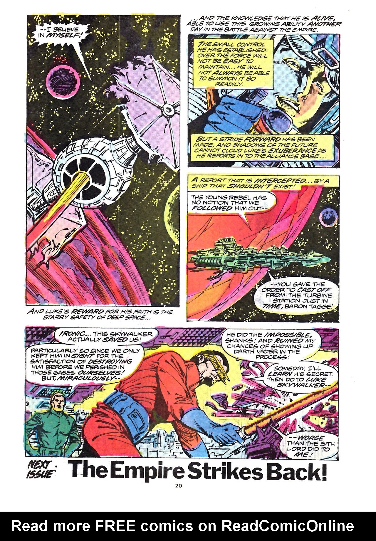 Read online Return of the Jedi comic -  Issue #50 - 20