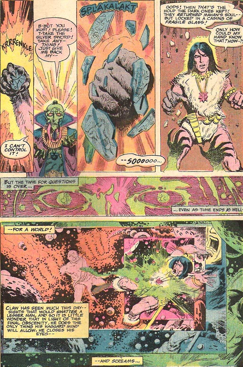 Read online Claw  The Unconquered comic -  Issue #8 - 17