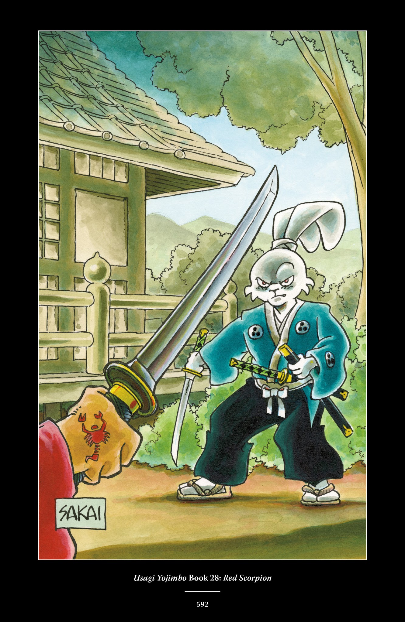 Read online The Usagi Yojimbo Saga comic -  Issue # TPB 7 - 582