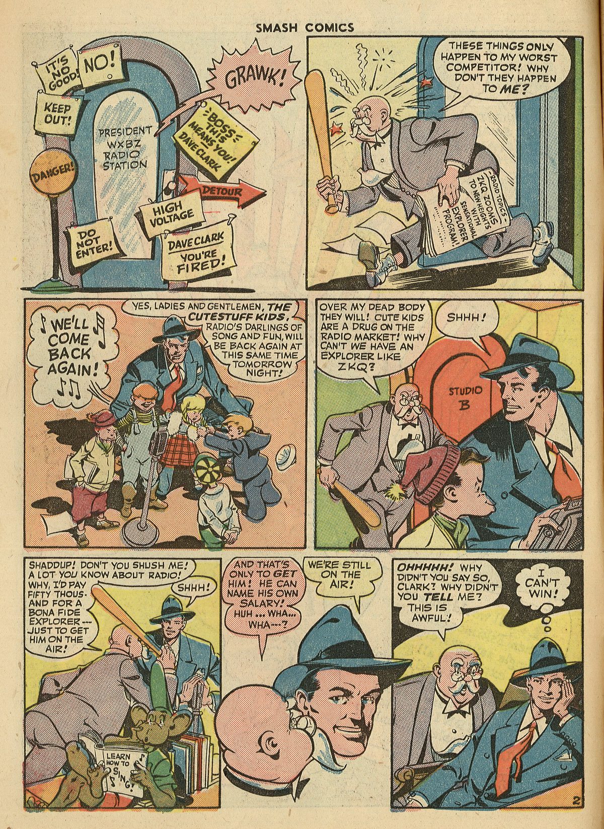 Read online Smash Comics comic -  Issue #63 - 4