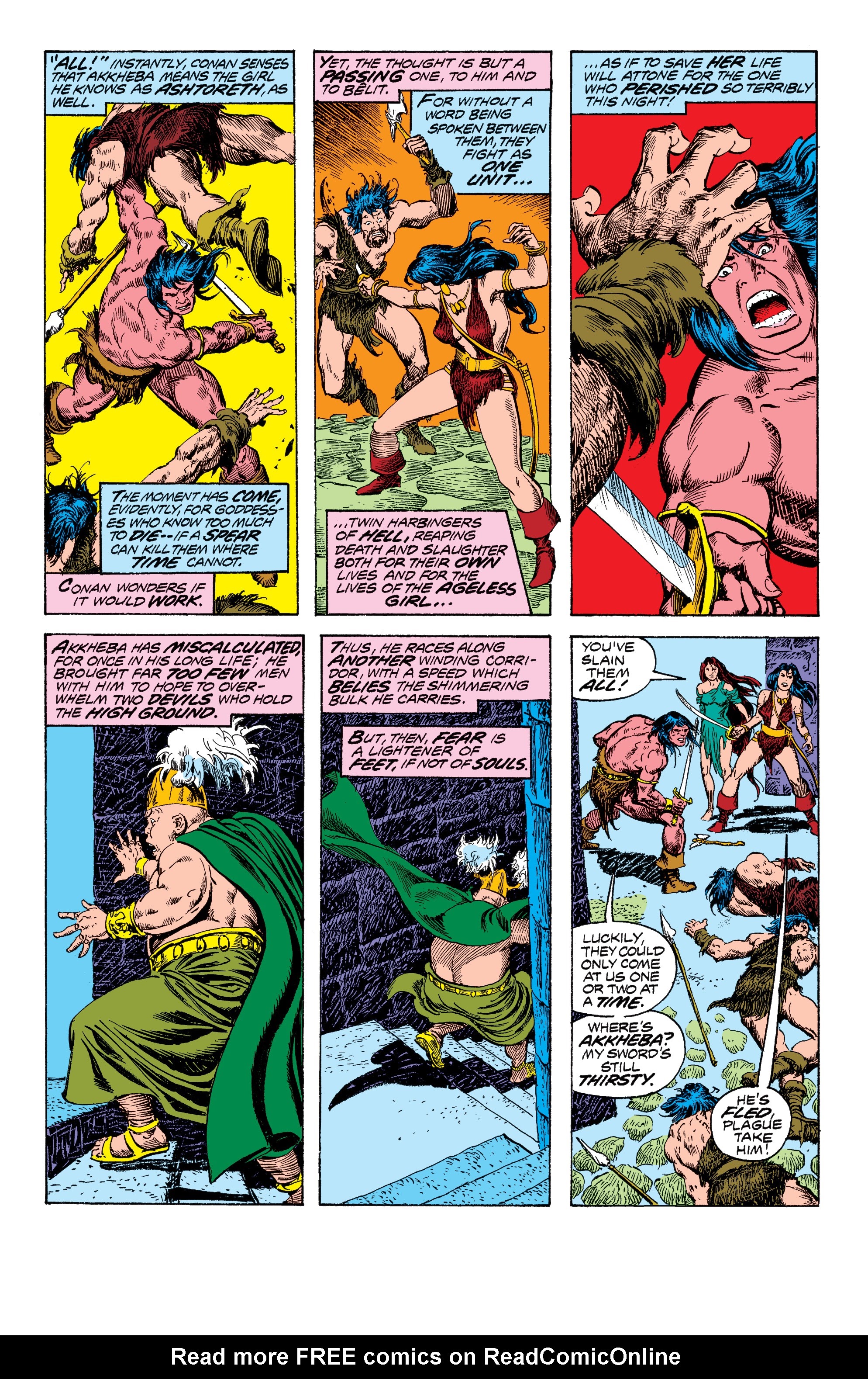 Read online Conan the Barbarian Epic Collection: The Original Marvel Years - Of Once and Future Kings comic -  Issue # TPB (Part 3) - 22
