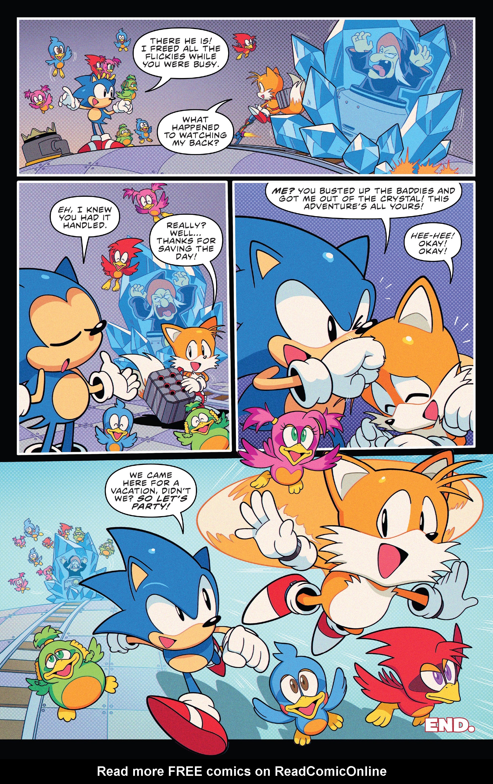 Read online Sonic The Hedgehog: Tails' 30th Anniversary Special comic -  Issue # Full - 32
