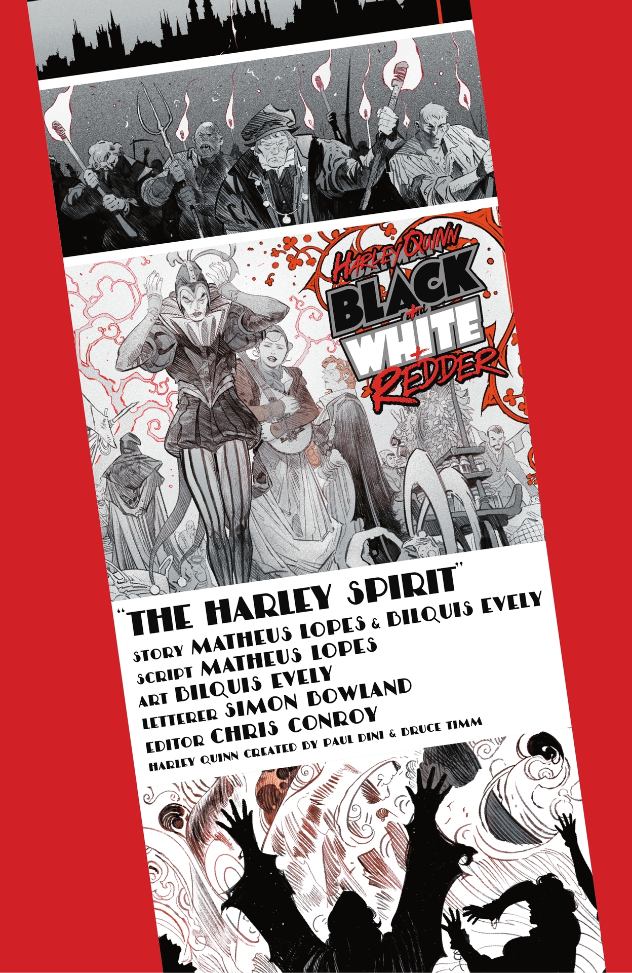 Read online Harley Quinn: Black   White   Redder comic -  Issue #5 - 4