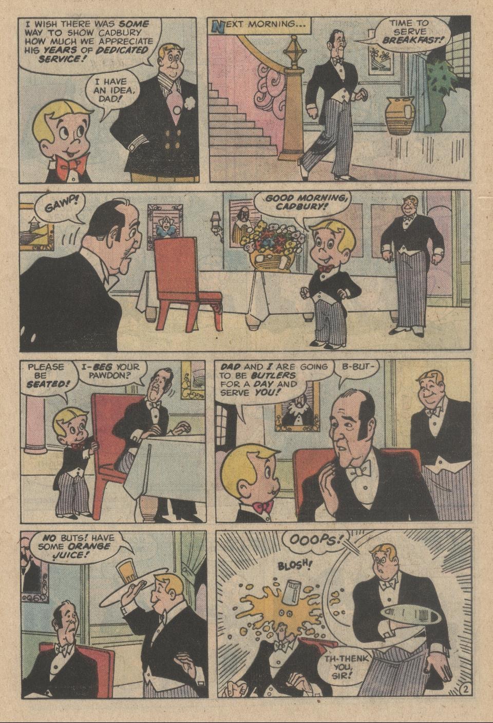 Read online Richie Rich And [...] comic -  Issue #4 - 5