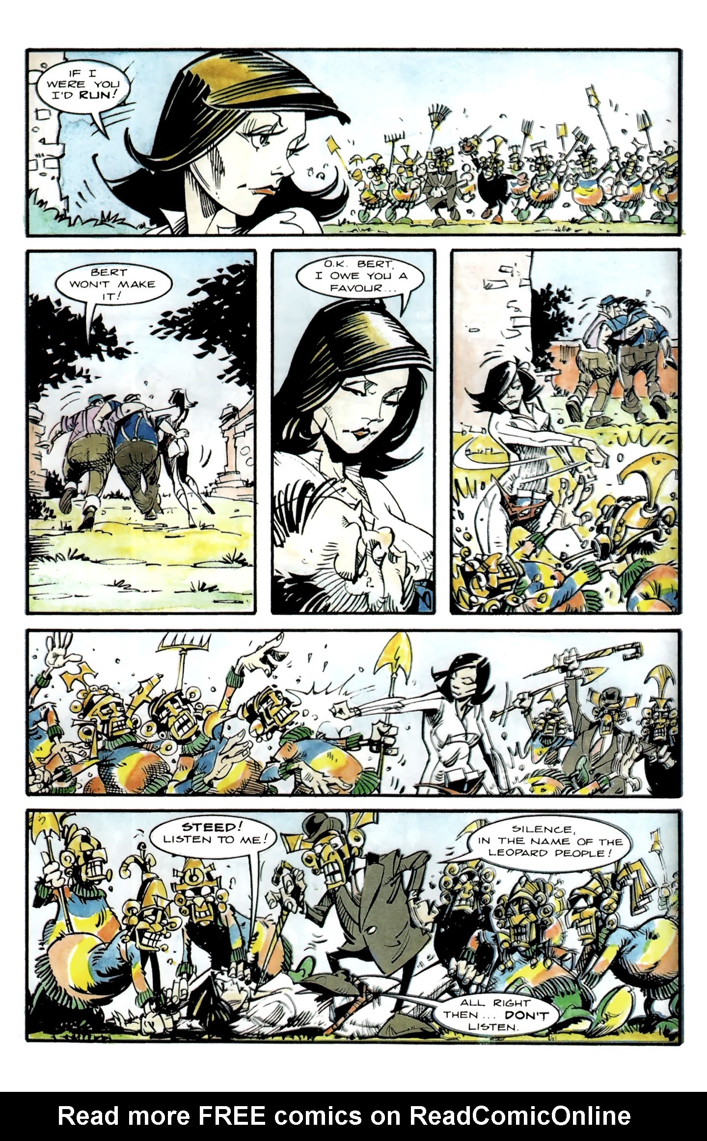 Read online Steed and Mrs. Peel (2012) comic -  Issue #6 - 13