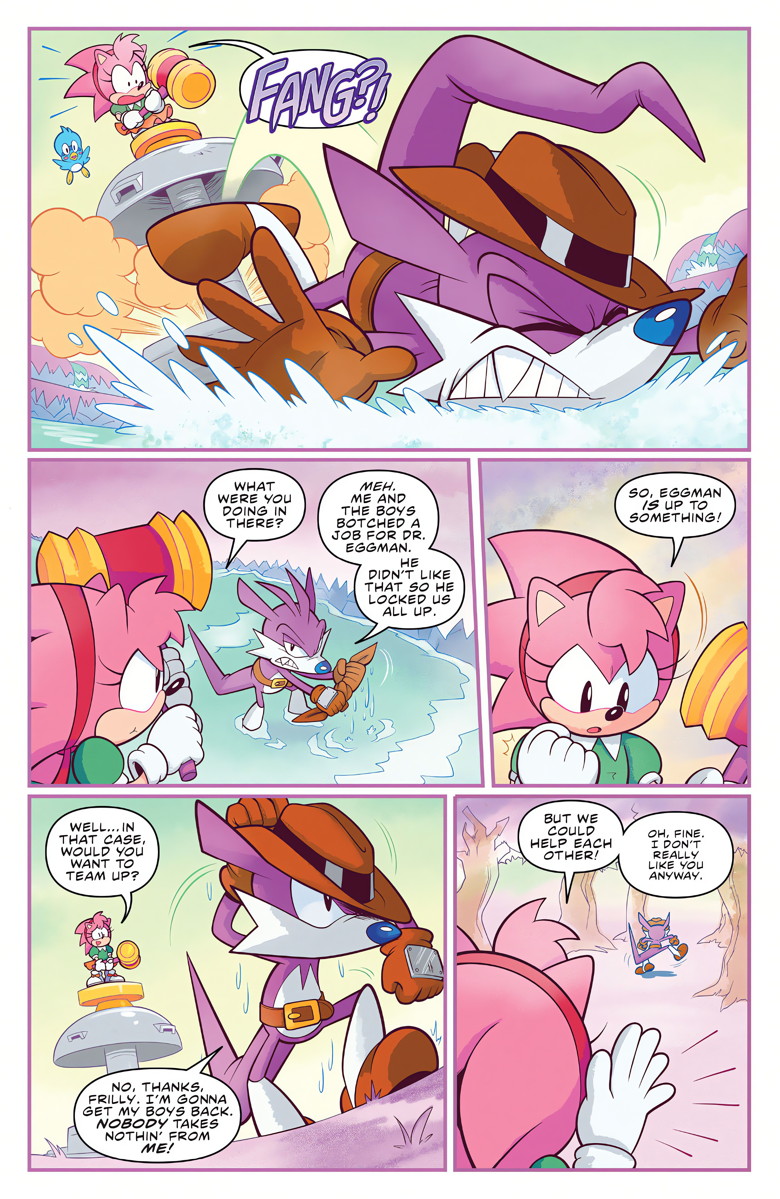 Read online Sonic the Hedgehog: Amy's 30th Anniversary Special comic -  Issue # Full - 7