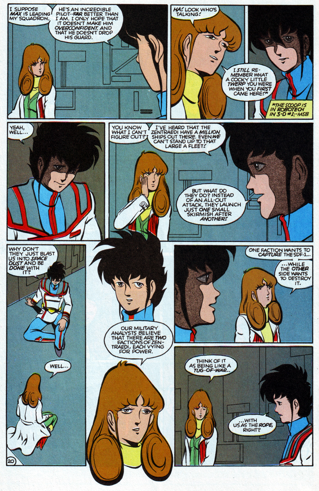 Read online Robotech The Macross Saga comic -  Issue #21 - 21