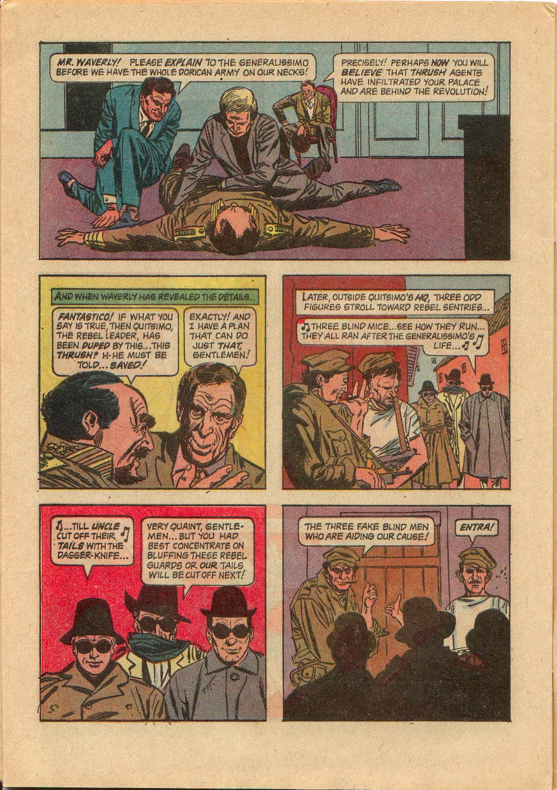 Read online The Man From U.N.C.L.E. comic -  Issue #6 - 32