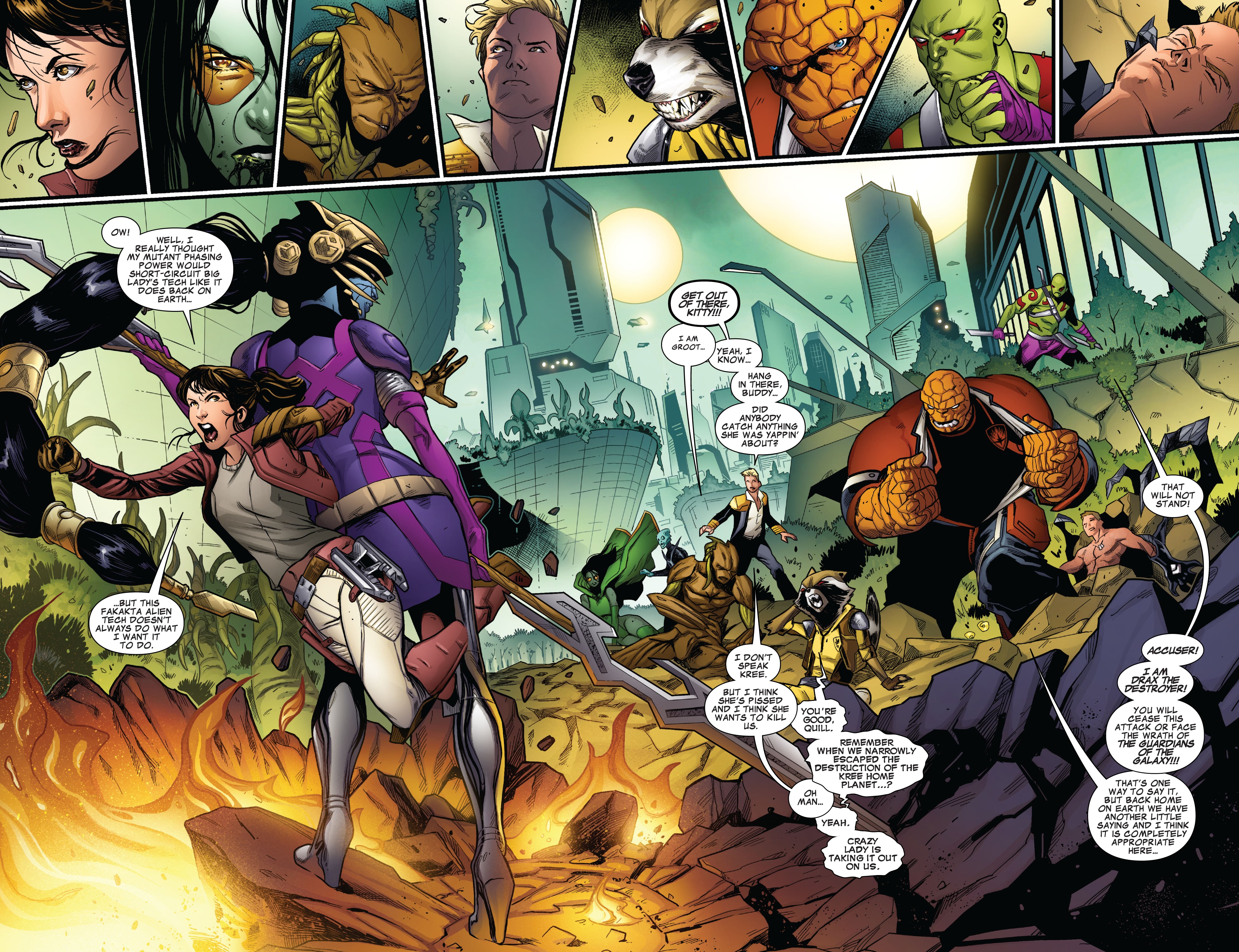 Read online Guardians Of The Galaxy by Brian Michael Bendis comic -  Issue # TPB 4 (Part 1) - 29