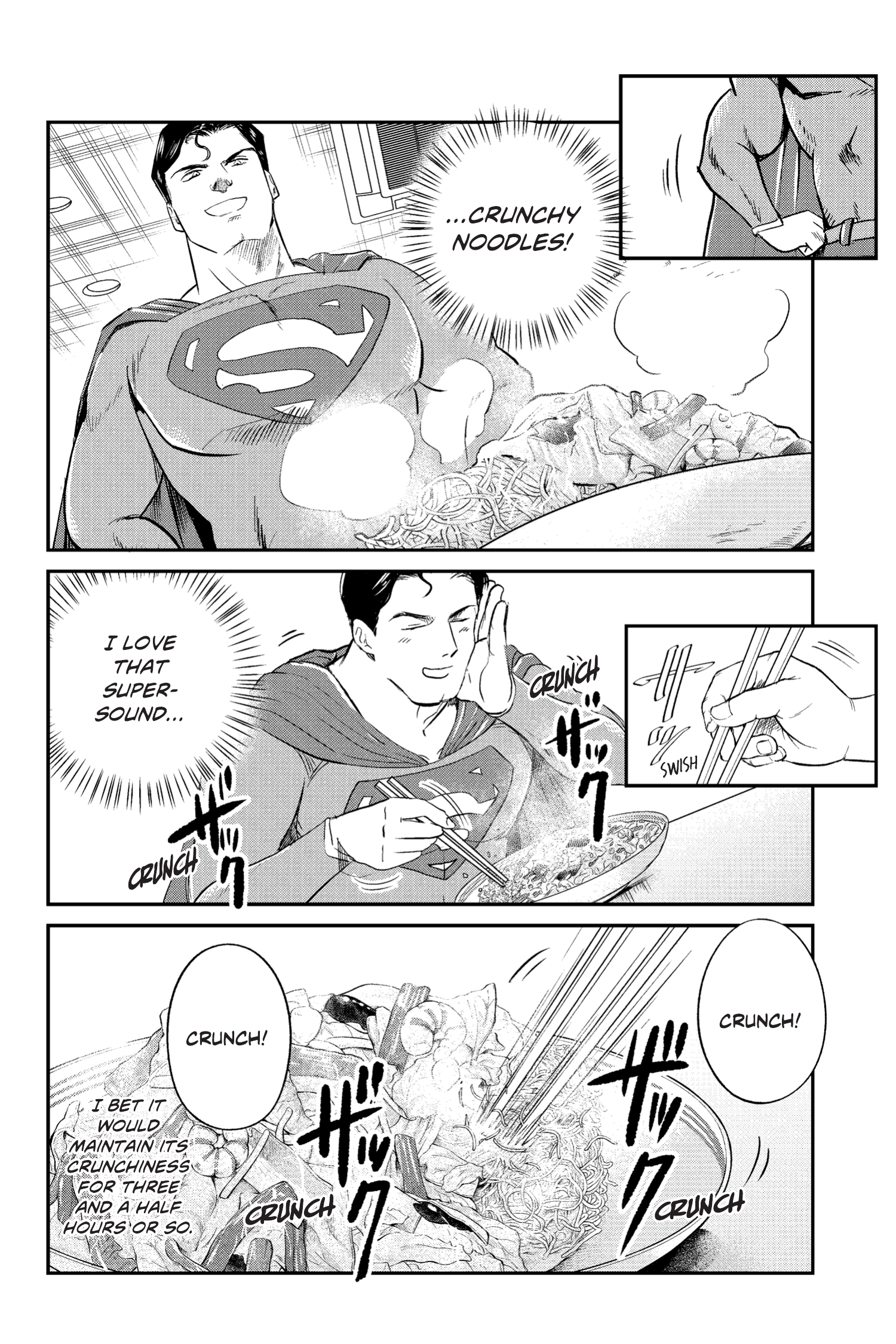 Read online Superman vs. Meshi comic -  Issue #7 - 13
