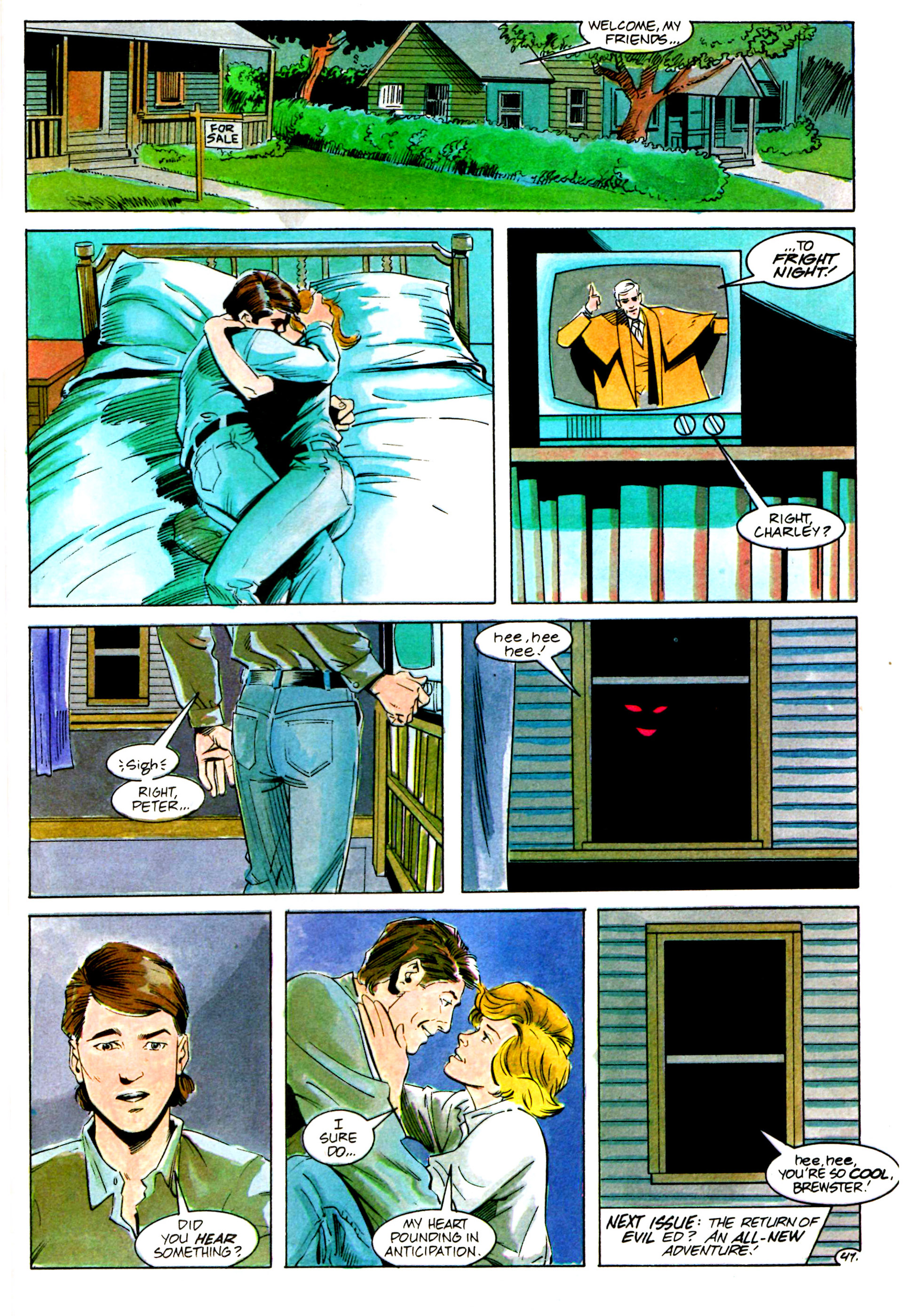 Read online Fright Night (1988) comic -  Issue #2 - 33