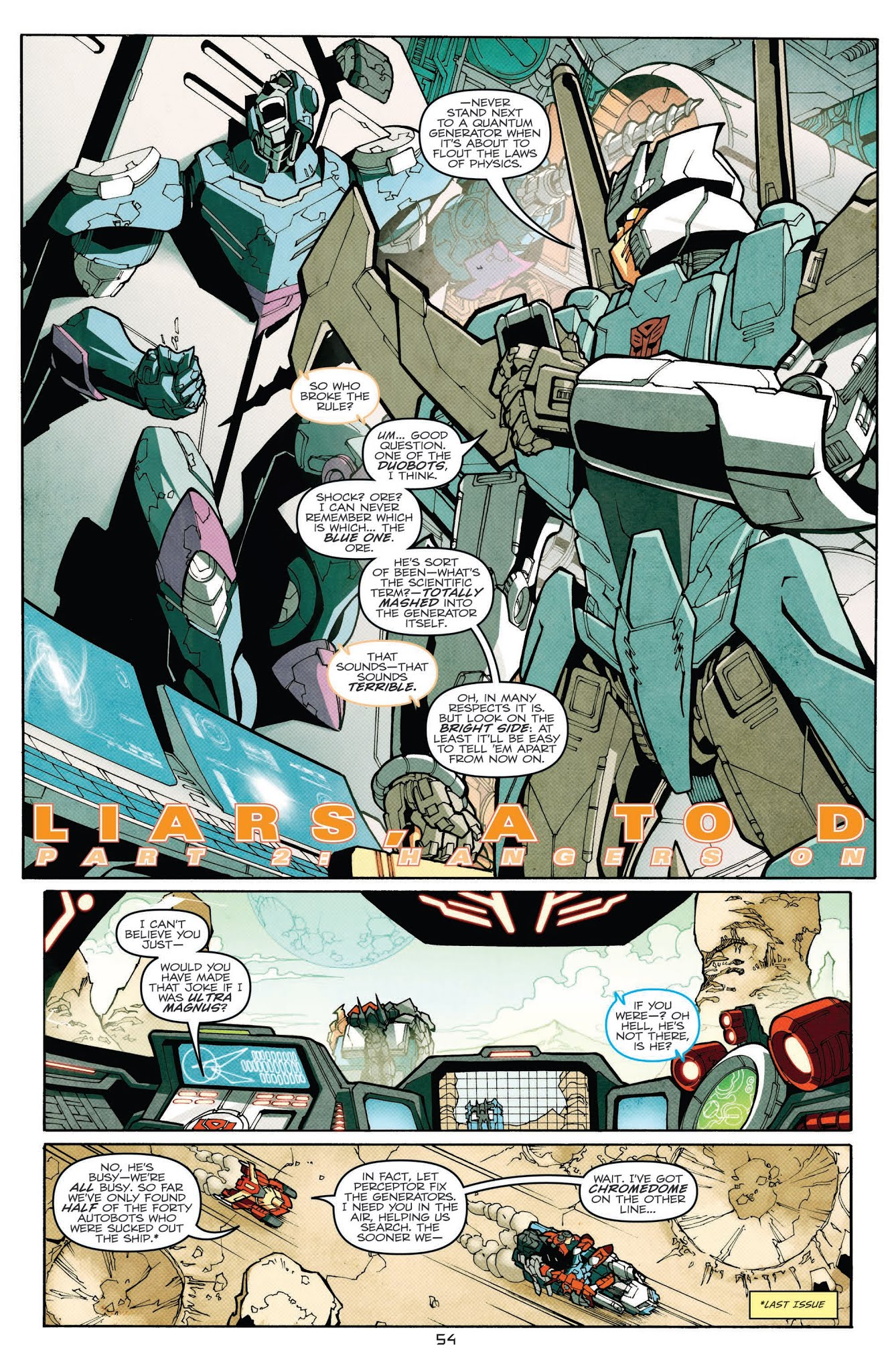 Read online Transformers: The IDW Collection Phase Two comic -  Issue # TPB 1 (Part 1) - 54