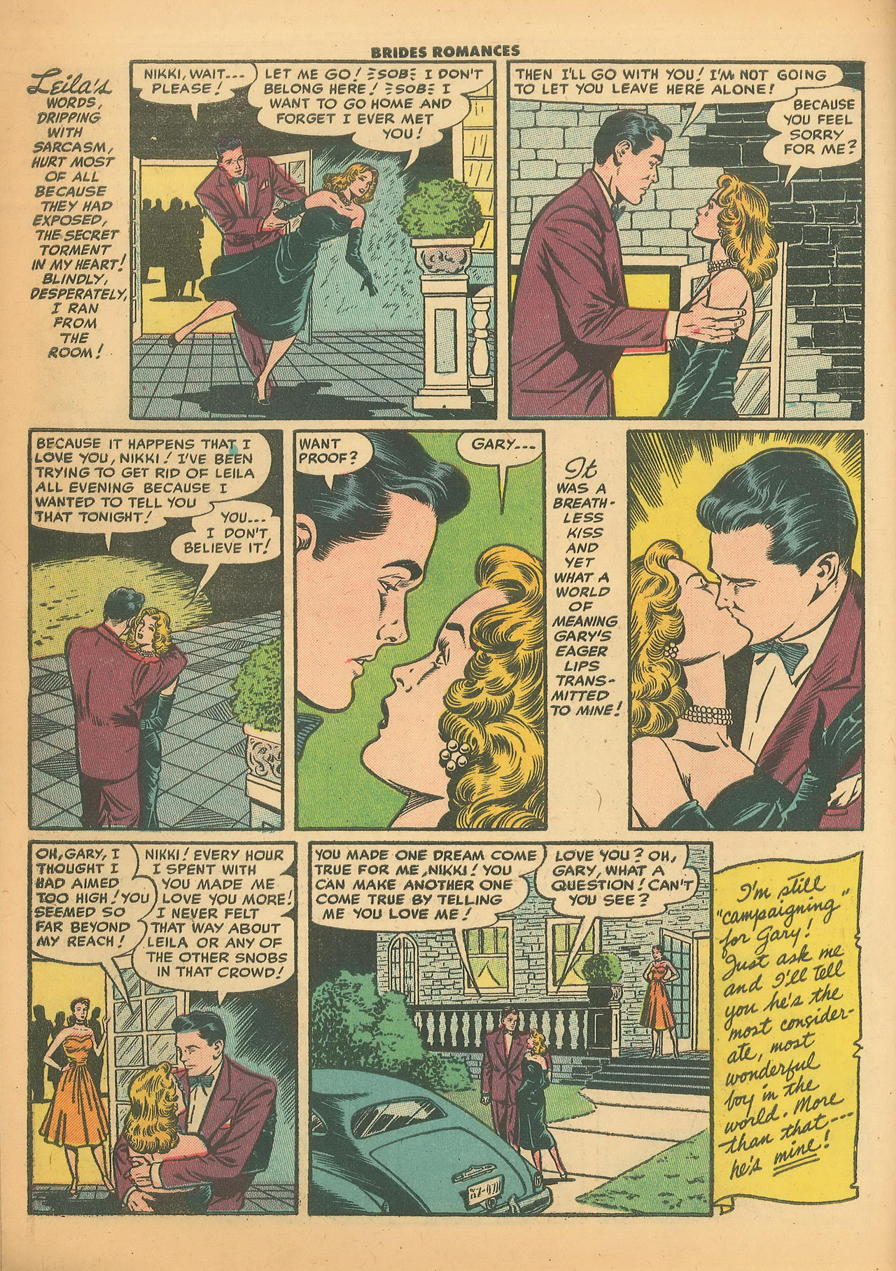 Read online Brides Romances comic -  Issue #15 - 10