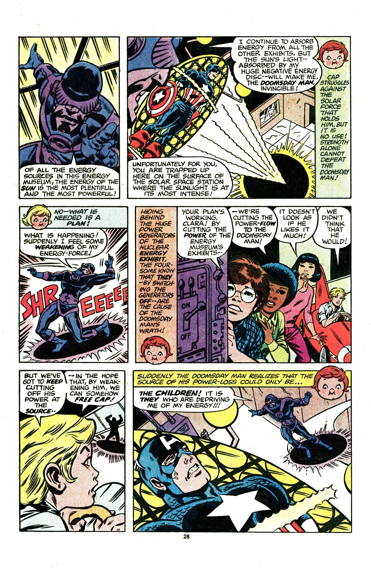 Read online Captain America and The Campbell Kids comic -  Issue # Full - 29