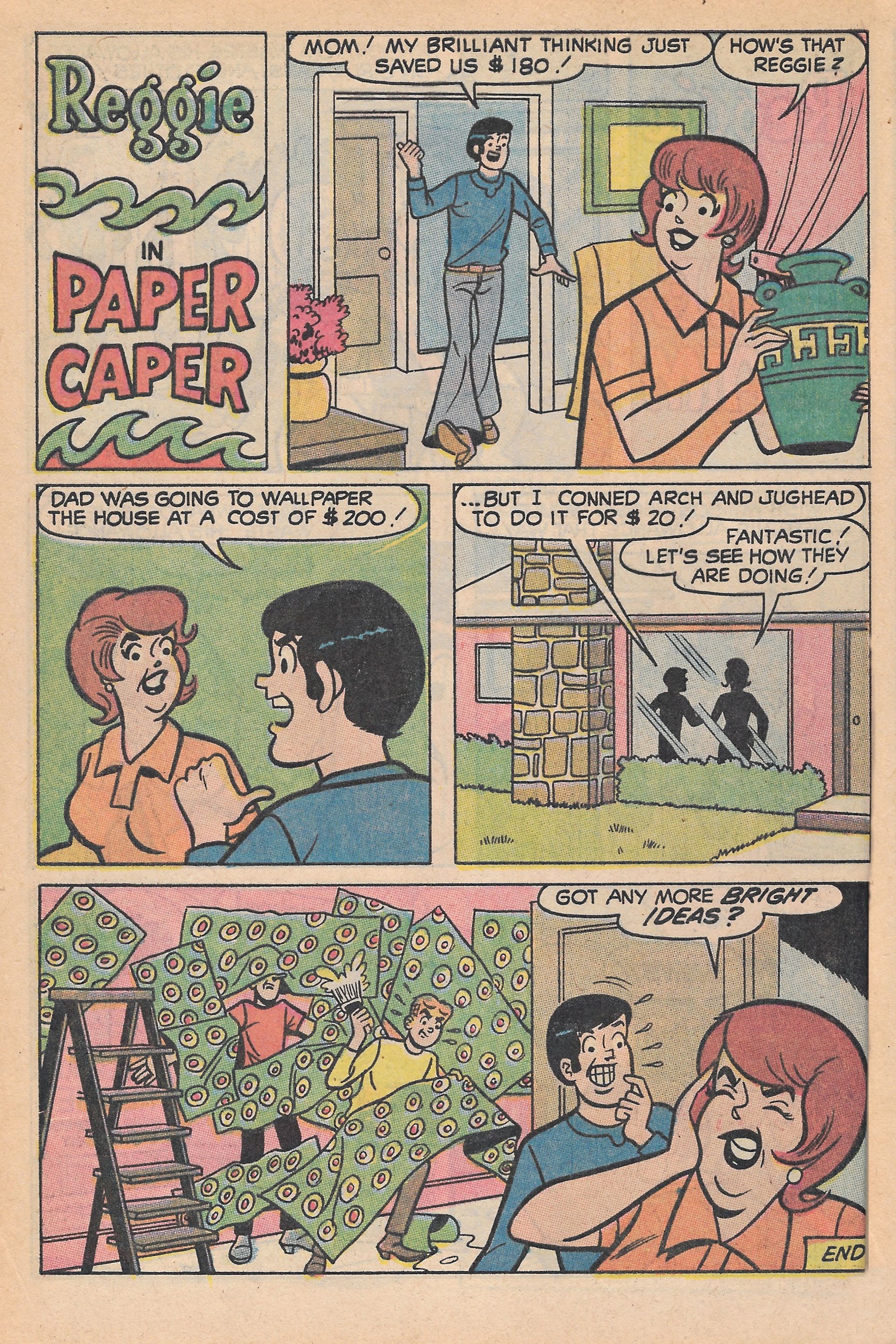 Read online Reggie's Wise Guy Jokes comic -  Issue #11 - 28