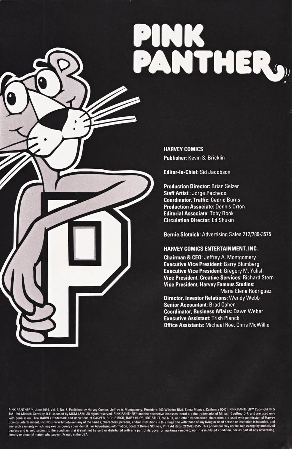 Read online Pink Panther comic -  Issue #8 - 2